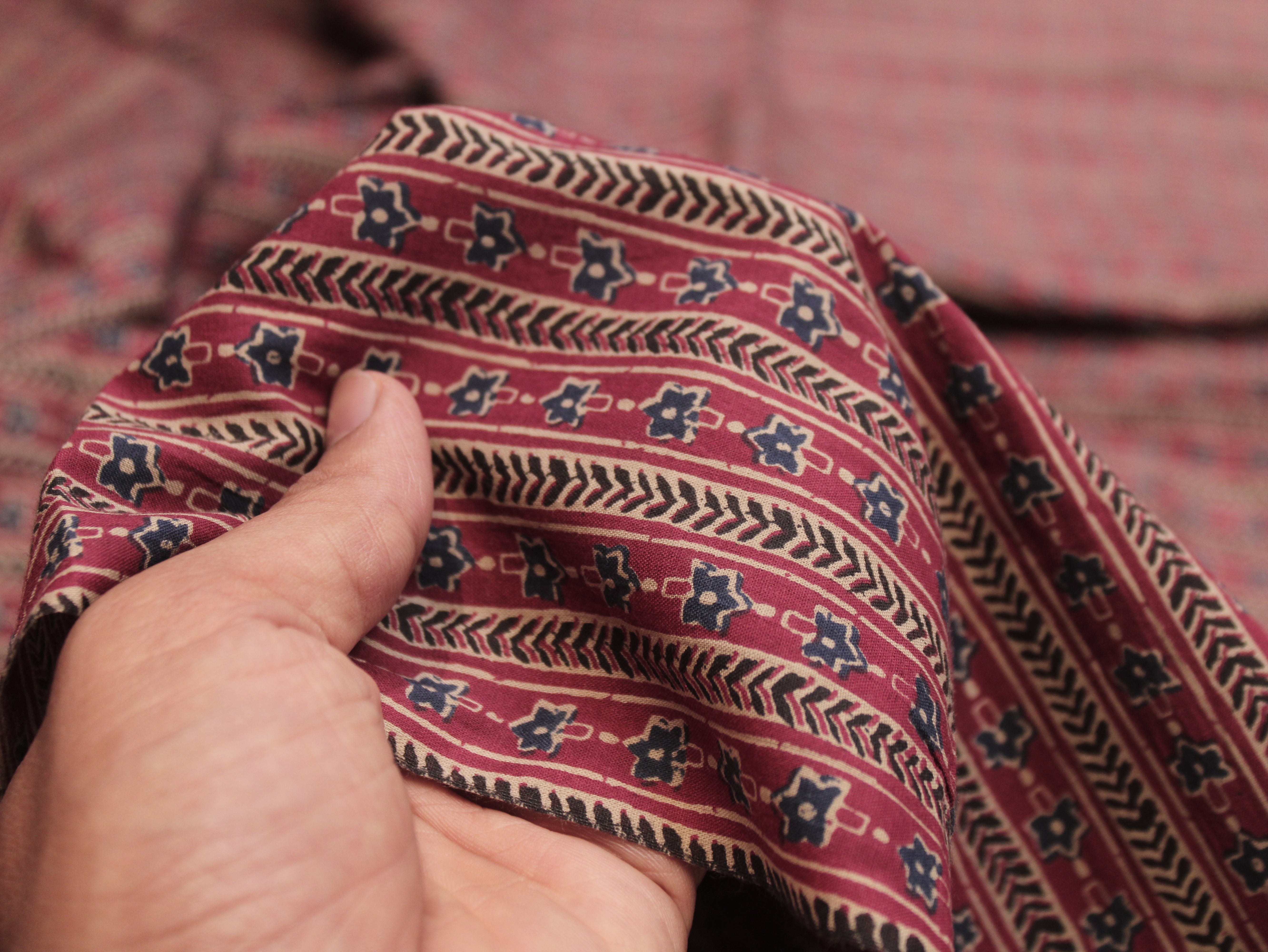 Pure Cotton Premium Printed Fabric 44" Width