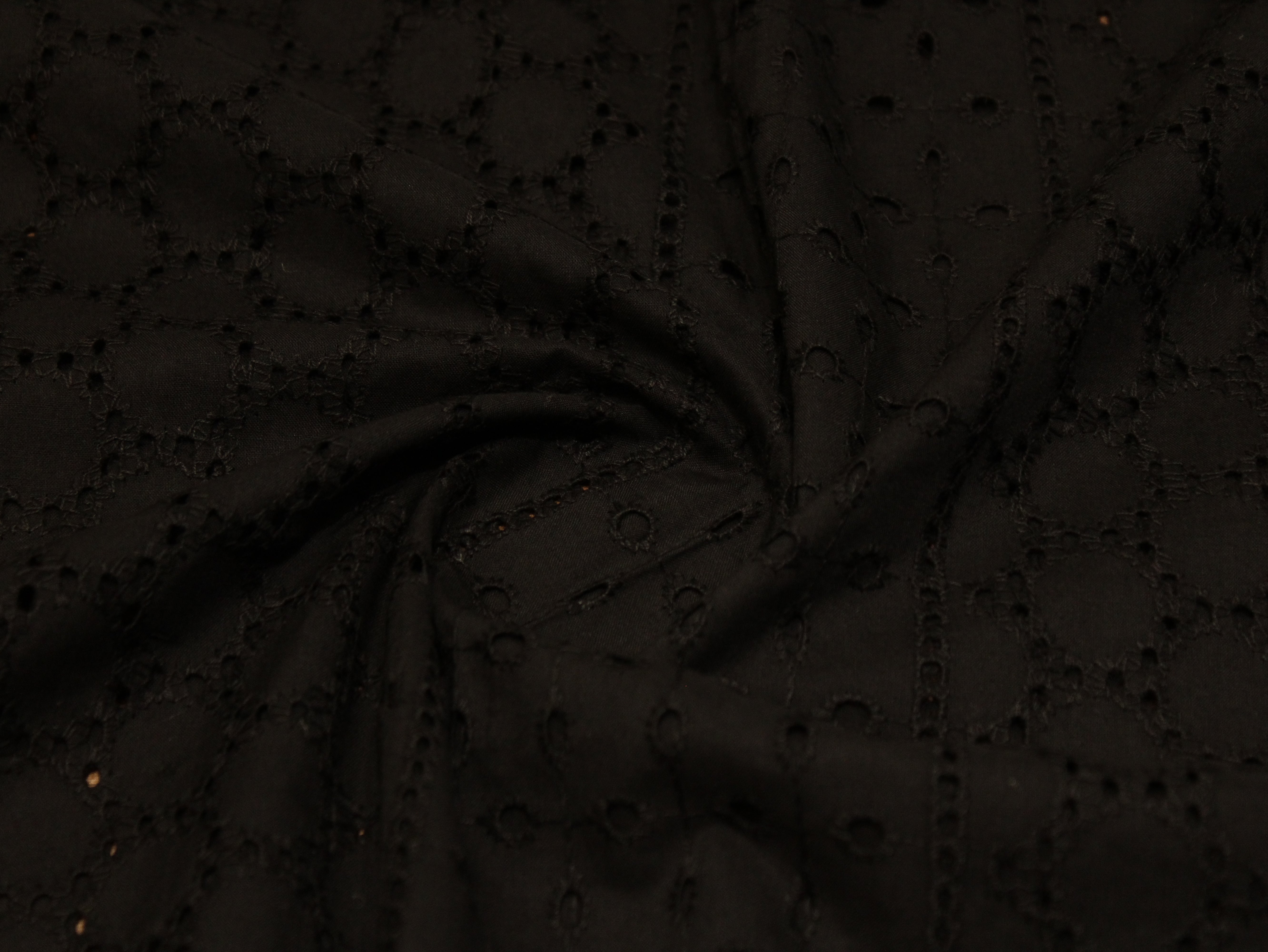 Dream weave -  Mal Mal Cotton Hakoba Fabric  - Black