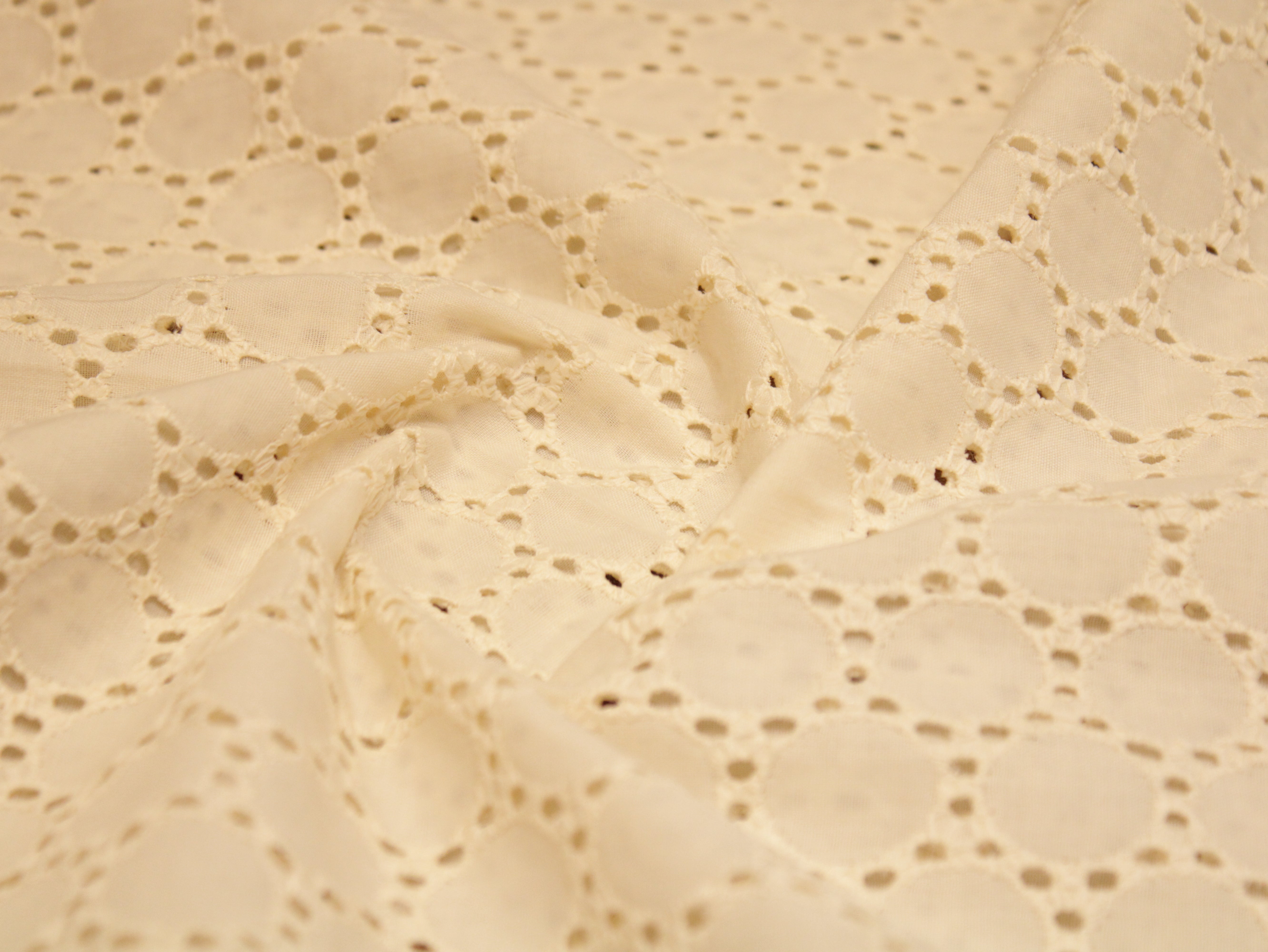 Dream weave -  Mal Mal Cotton Hakoba Fabric - Cream