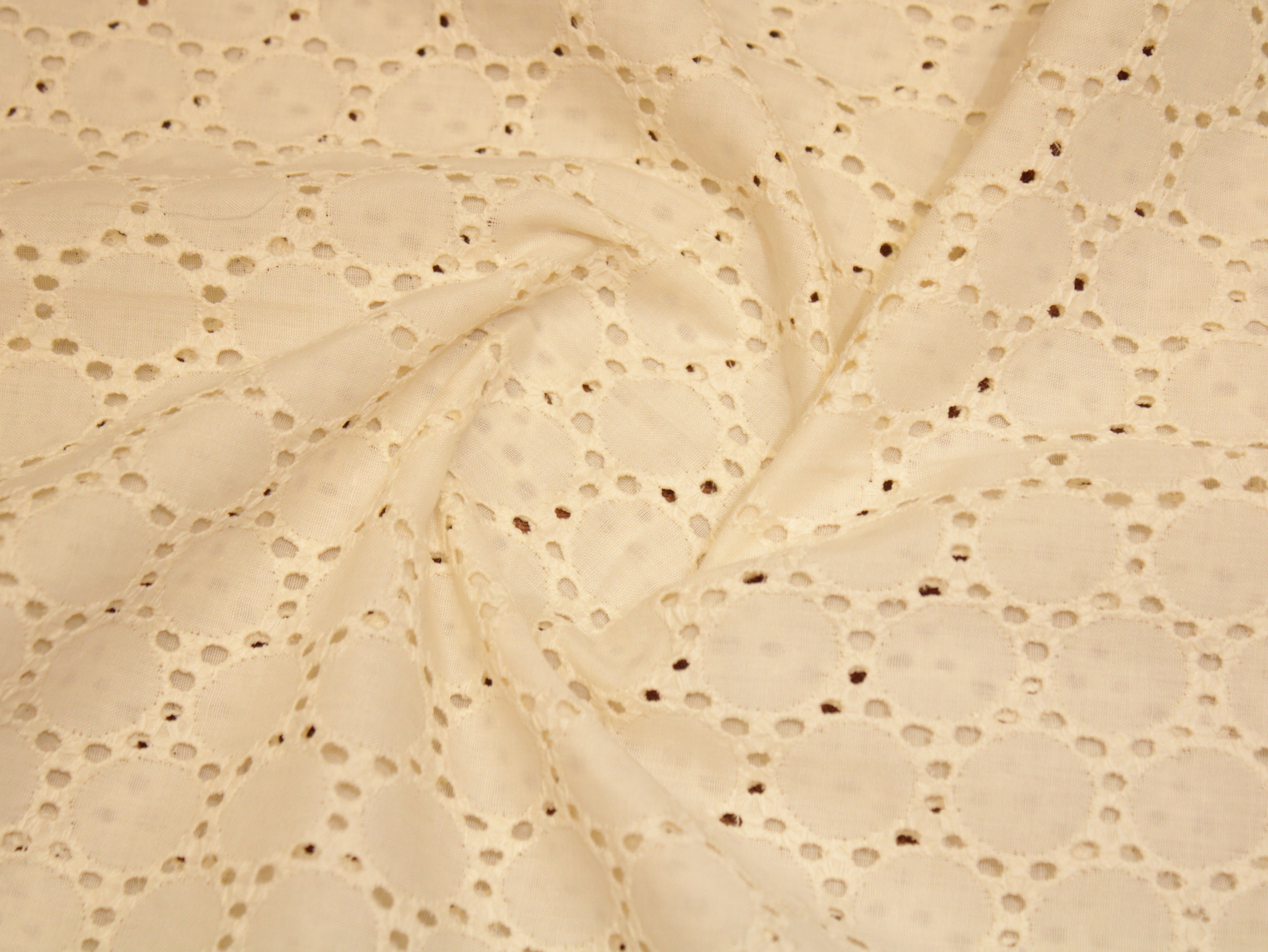 Dream weave -  Mal Mal Cotton Hakoba Fabric - Cream