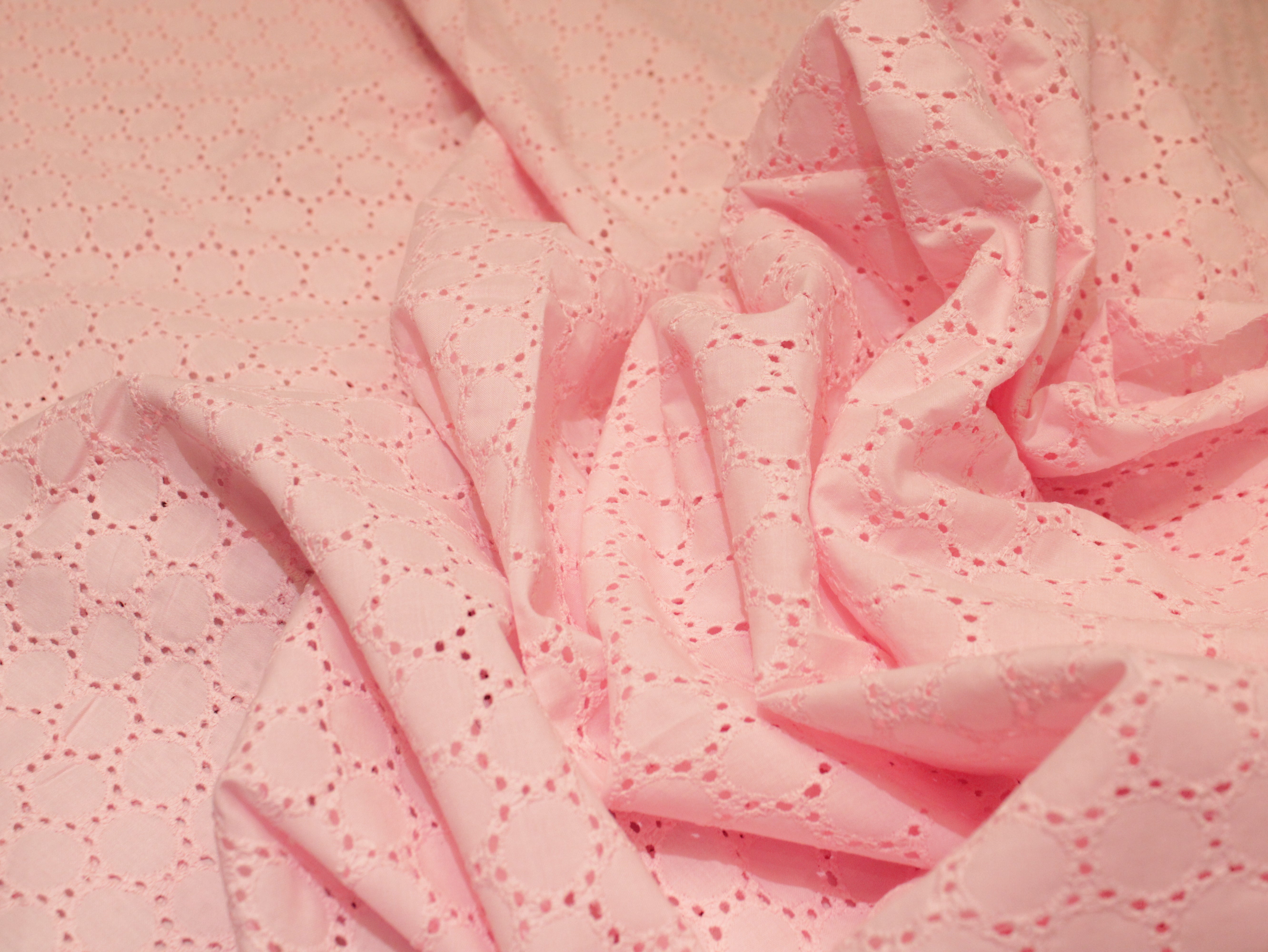 Dream weave -  Mal Mal Cotton Hakoba Fabric - Baby Pink