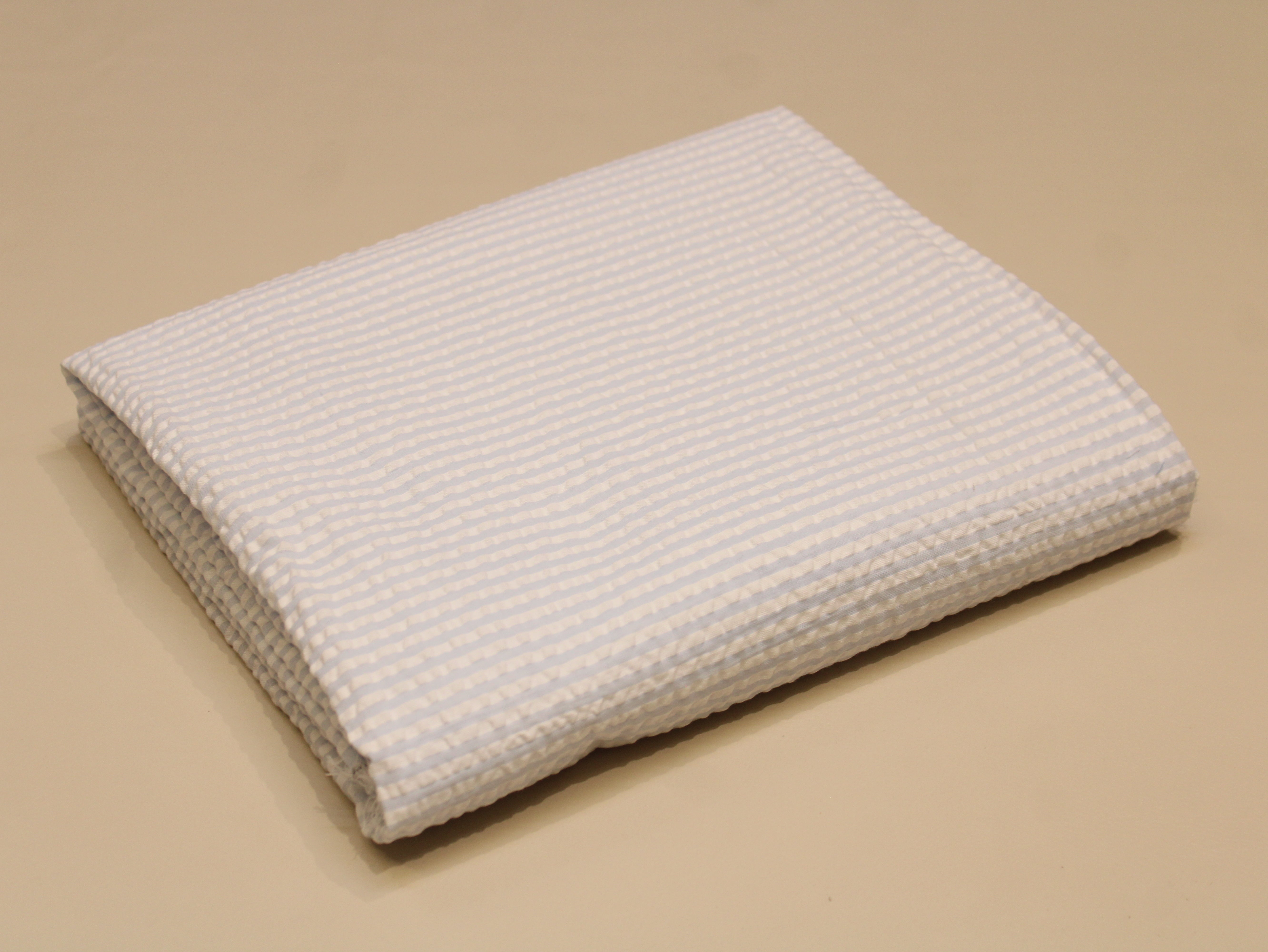 Tissu Seersucker Pur Coton Lavé Qualité 44 Pouces | Seersucker À Carreaux