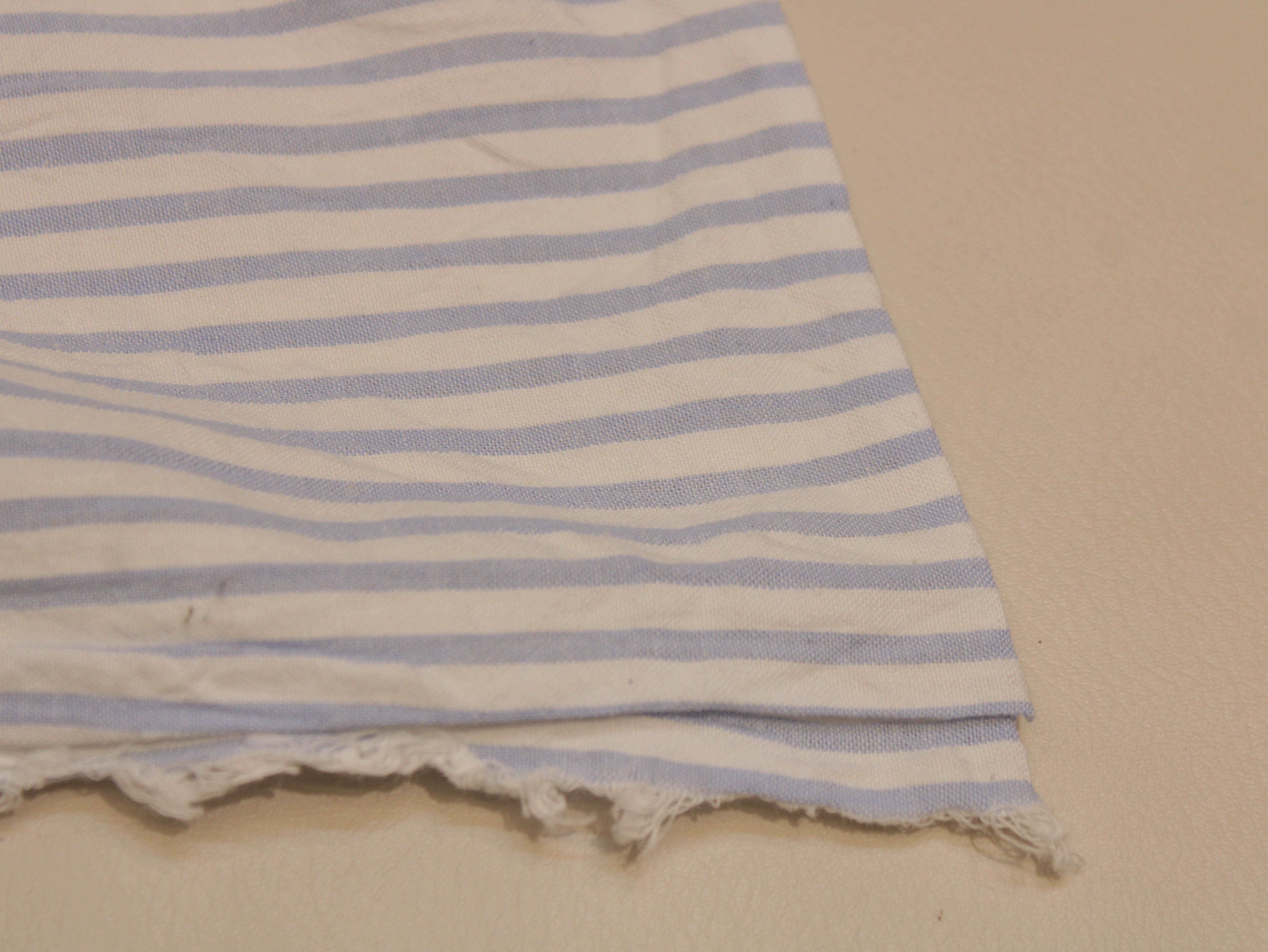 Pure Cotton Stripe Washed Quality Fabric 60 Inch | Premium Yarn-Dyed Striped Cotton