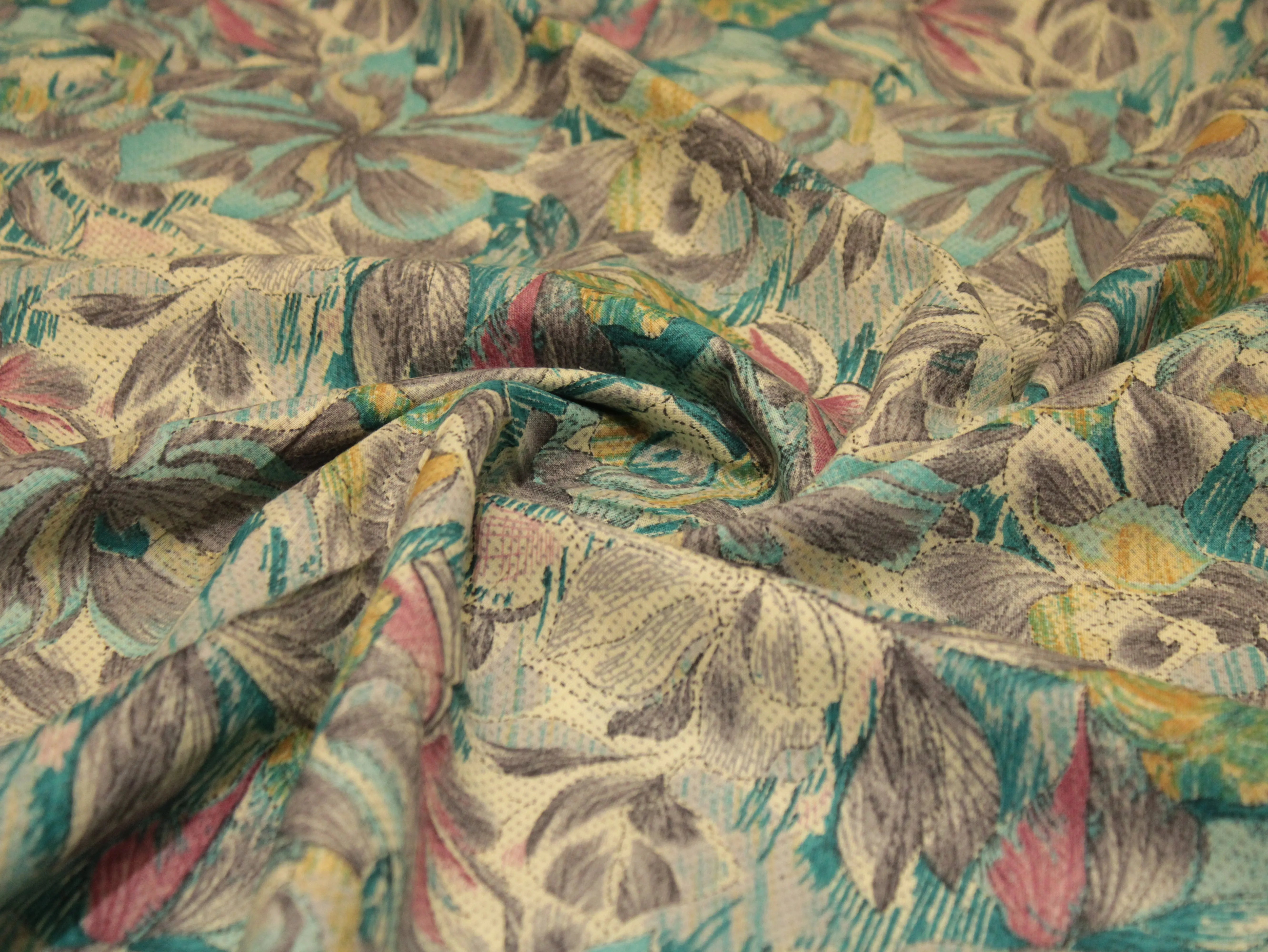 Euphoric Summer cotton printed fabric by M'Foks