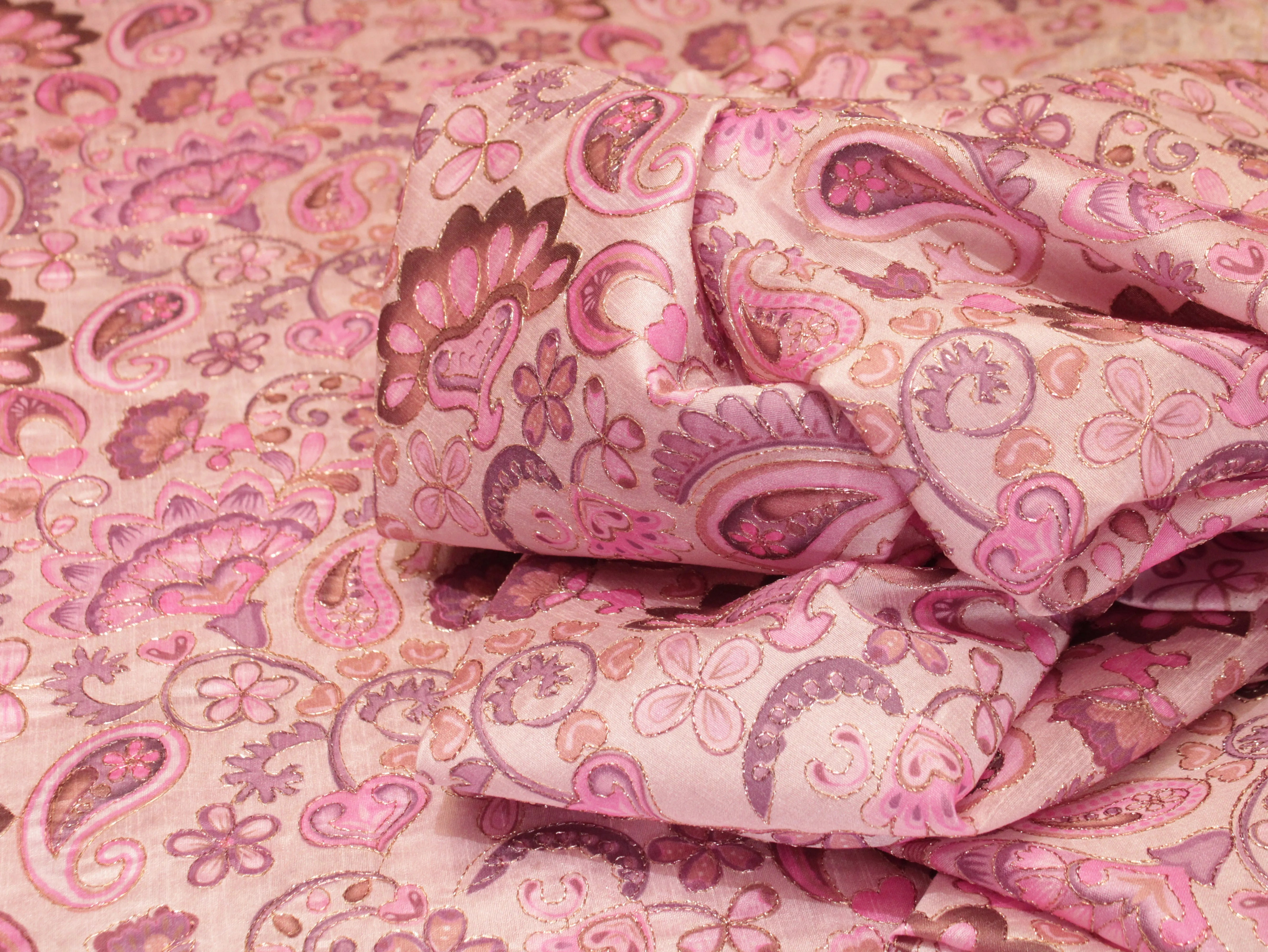 Premium Mulberry Silk Position Work Fabric