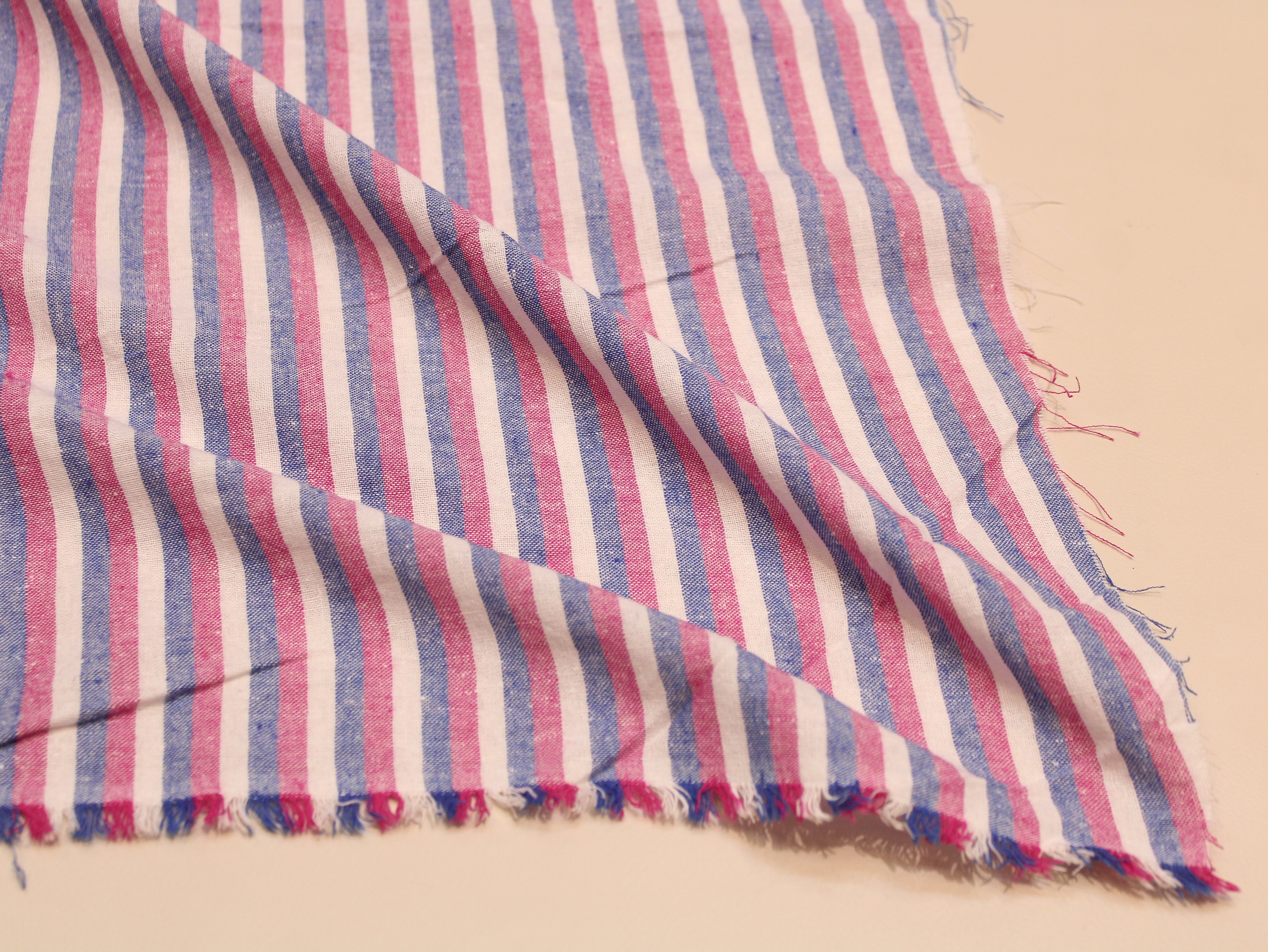 Tissu Seersucker Pur Coton Lavé Qualité 44 Pouces | Seersucker À Carreaux