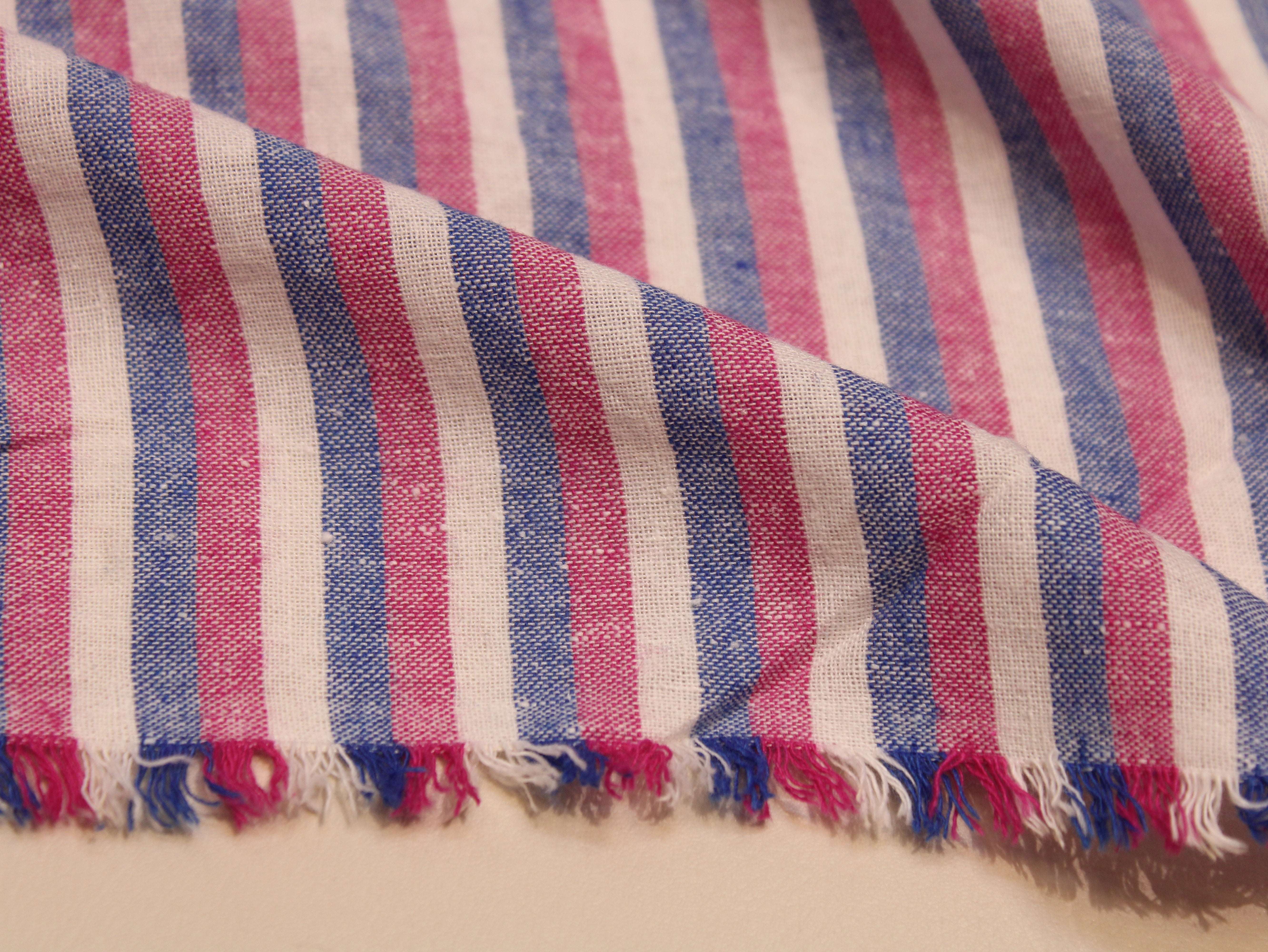 Tissu Seersucker Pur Coton Lavé Qualité 44 Pouces | Seersucker À Carreaux