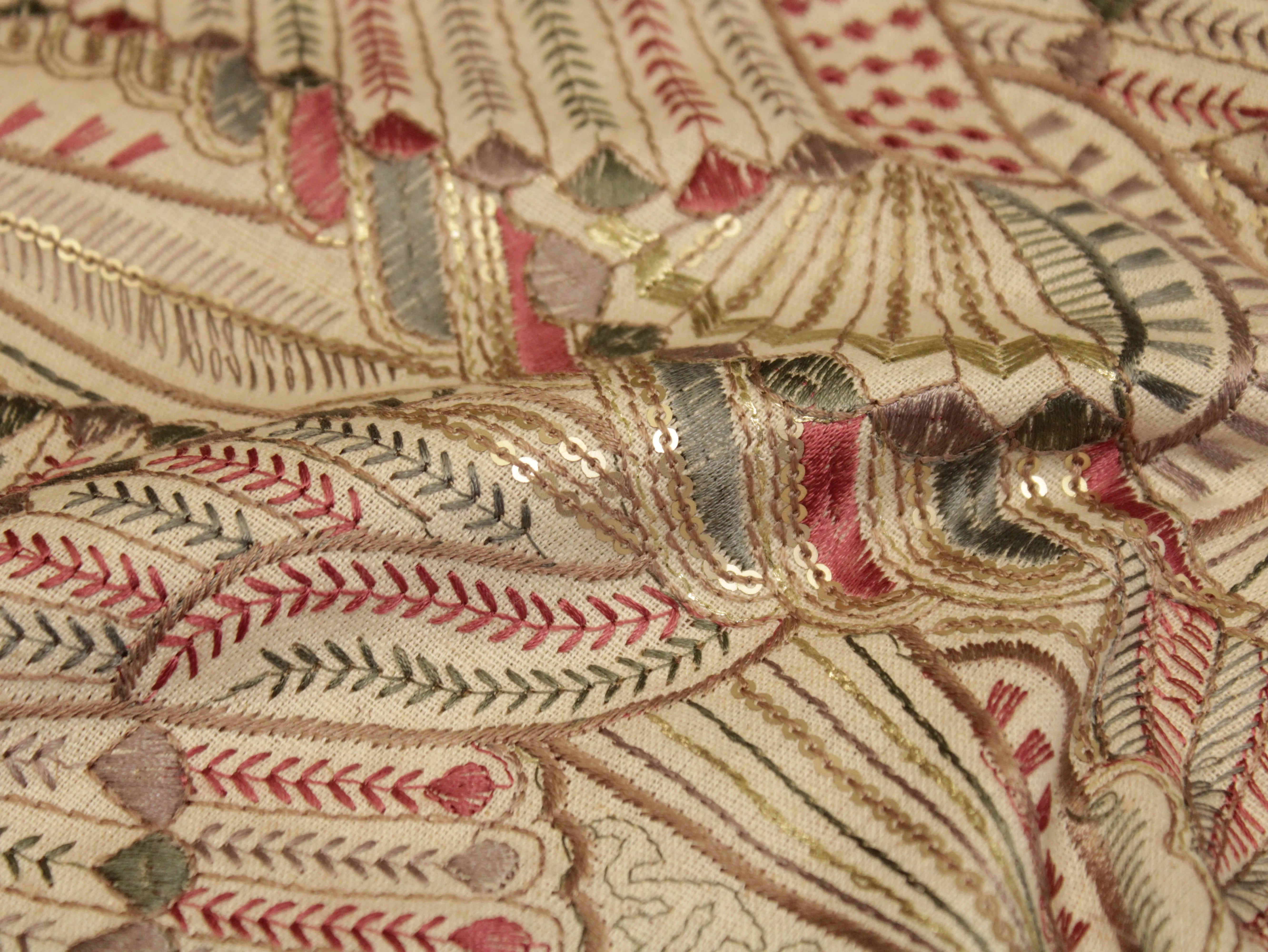 Premium Thread Work Fabric for Indowestern & Family Ensembles