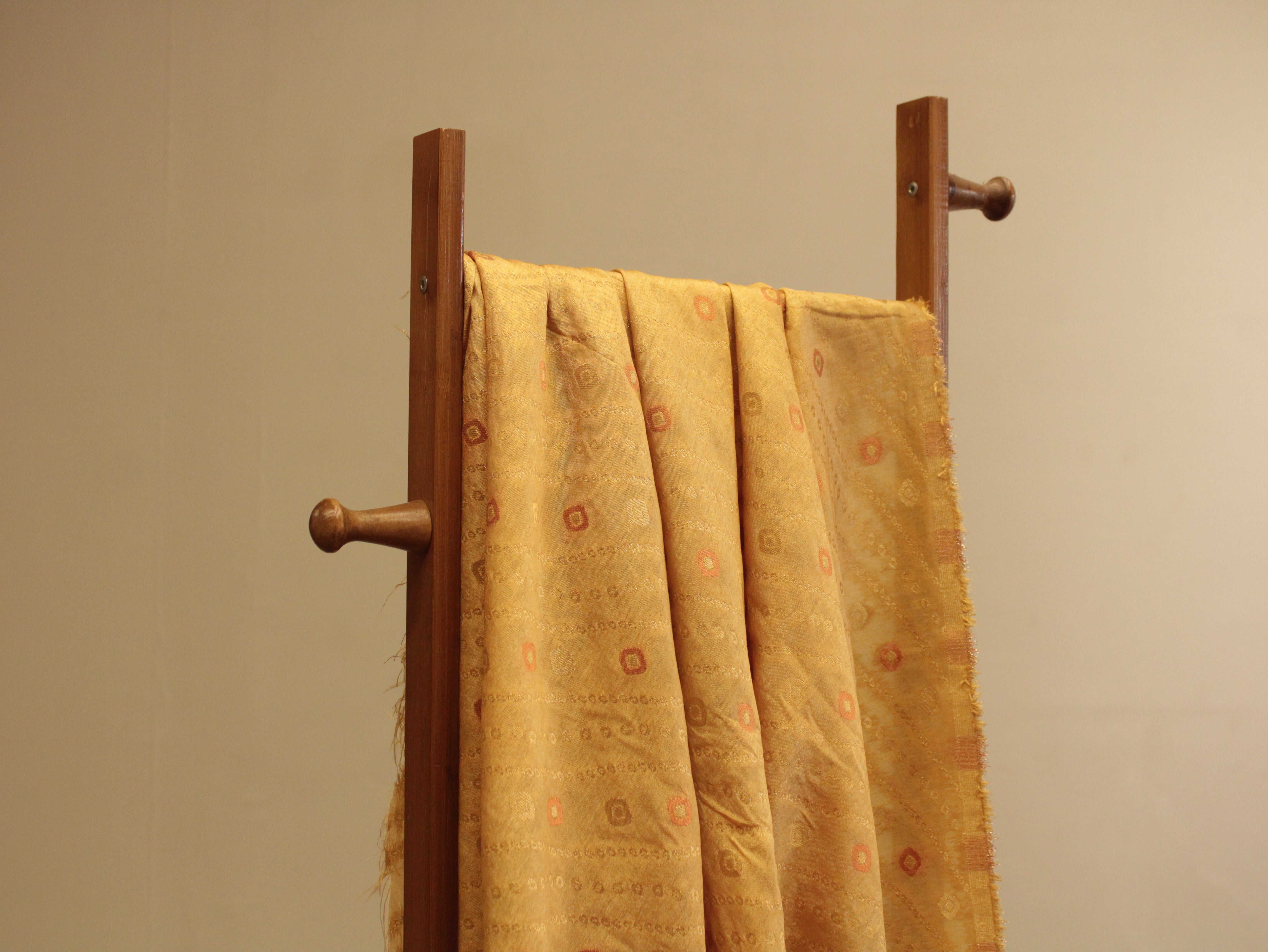 Banarasi Brocade Fabric - Golden