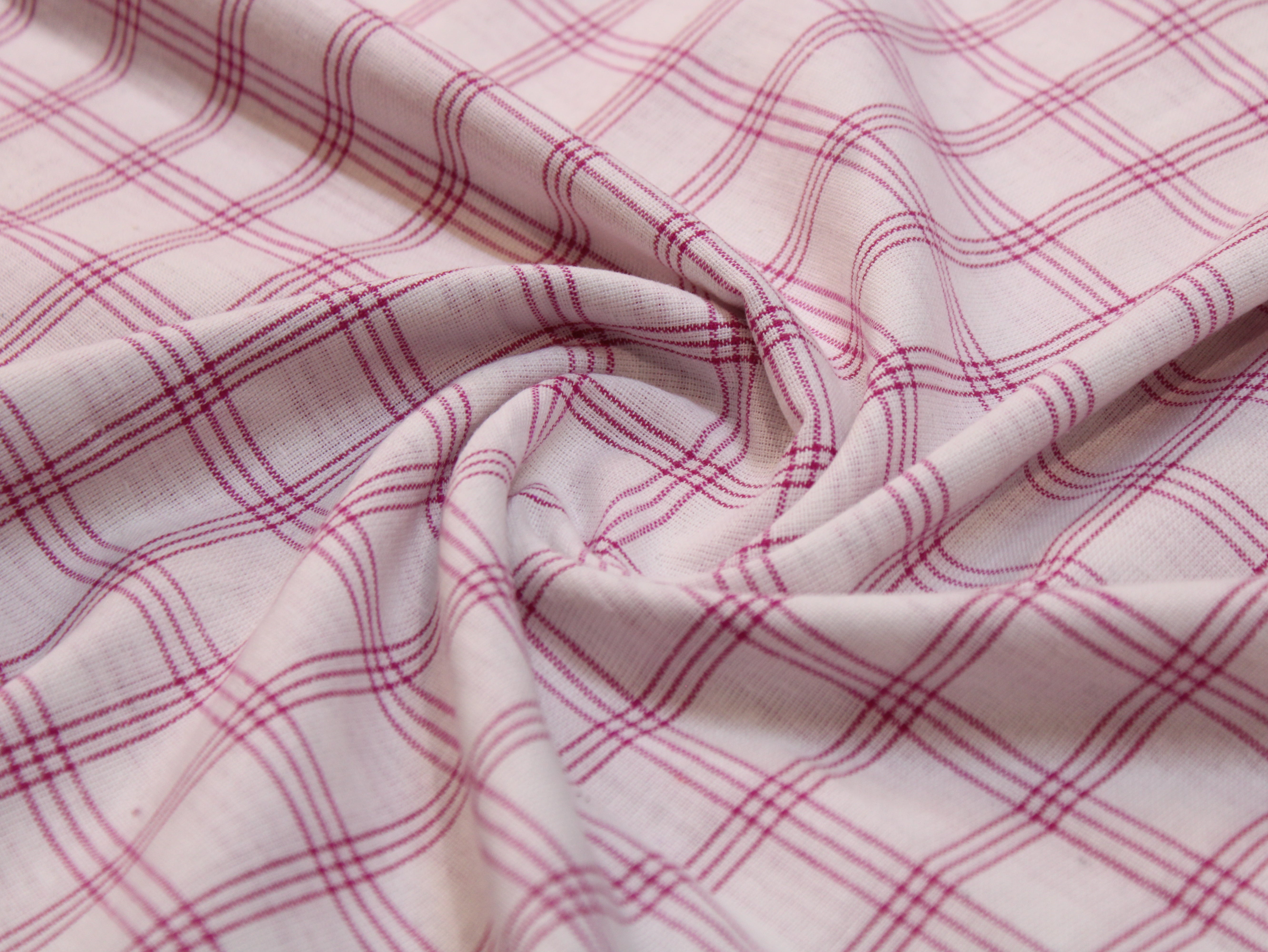 Tissu Seersucker Pur Coton Lavé Qualité 44 Pouces | Seersucker À Carreaux
