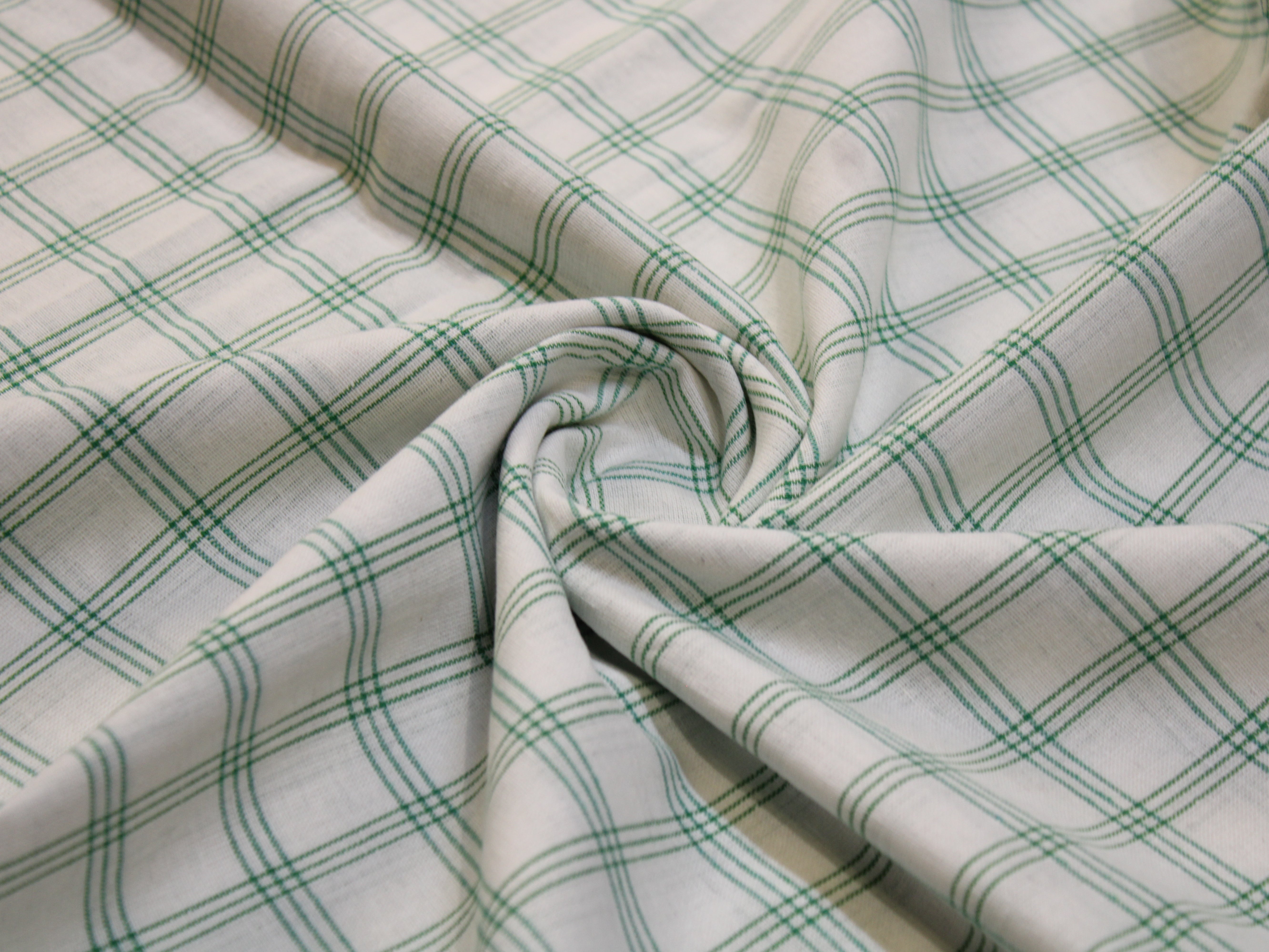 Tissu Seersucker Pur Coton Lavé Qualité 44 Pouces | Seersucker À Carreaux