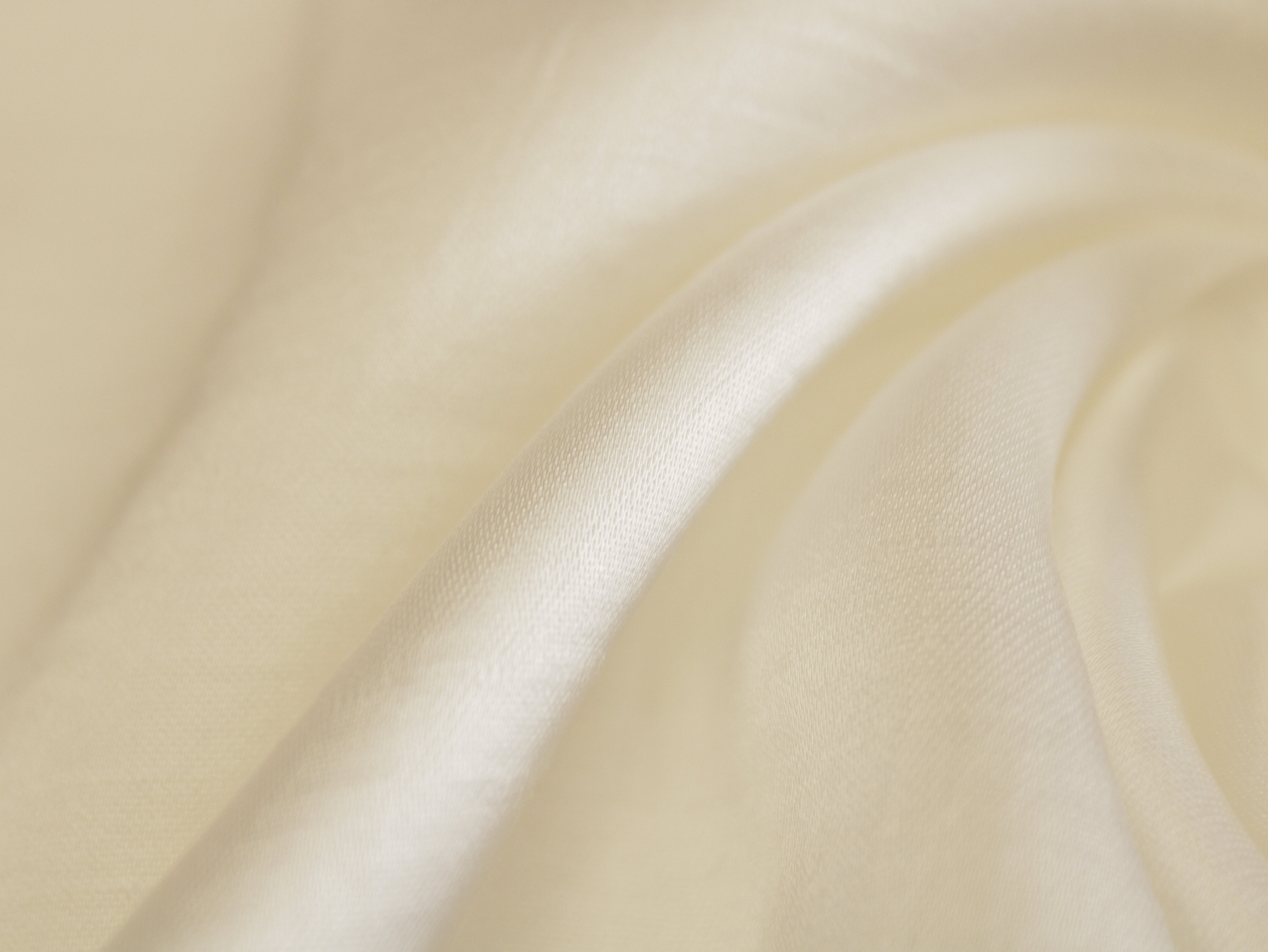 Ready-to-Dye Slub Linen Satin Fabric