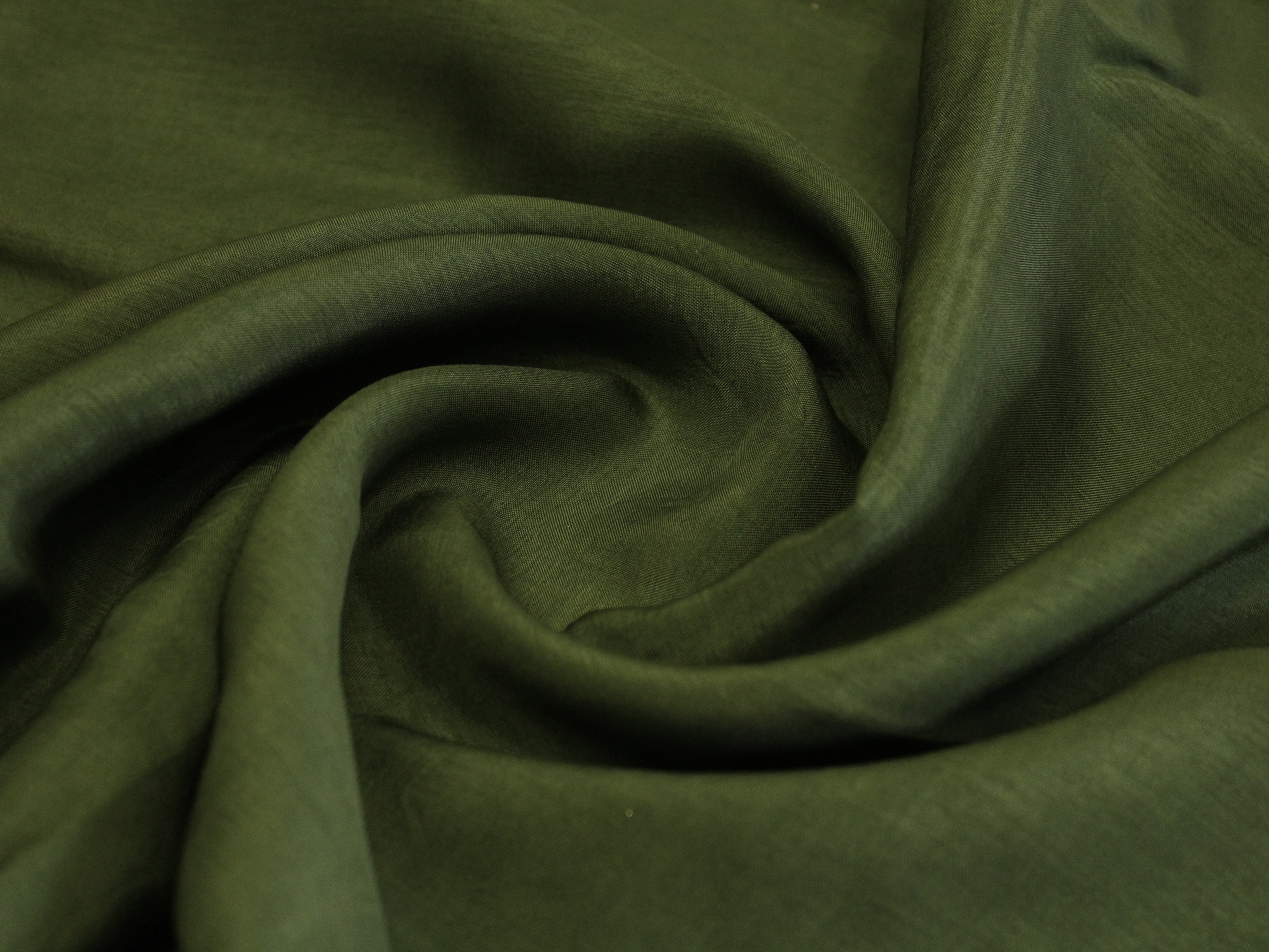 Plain dyed Muslin Silk Fabric - Mehndi Green