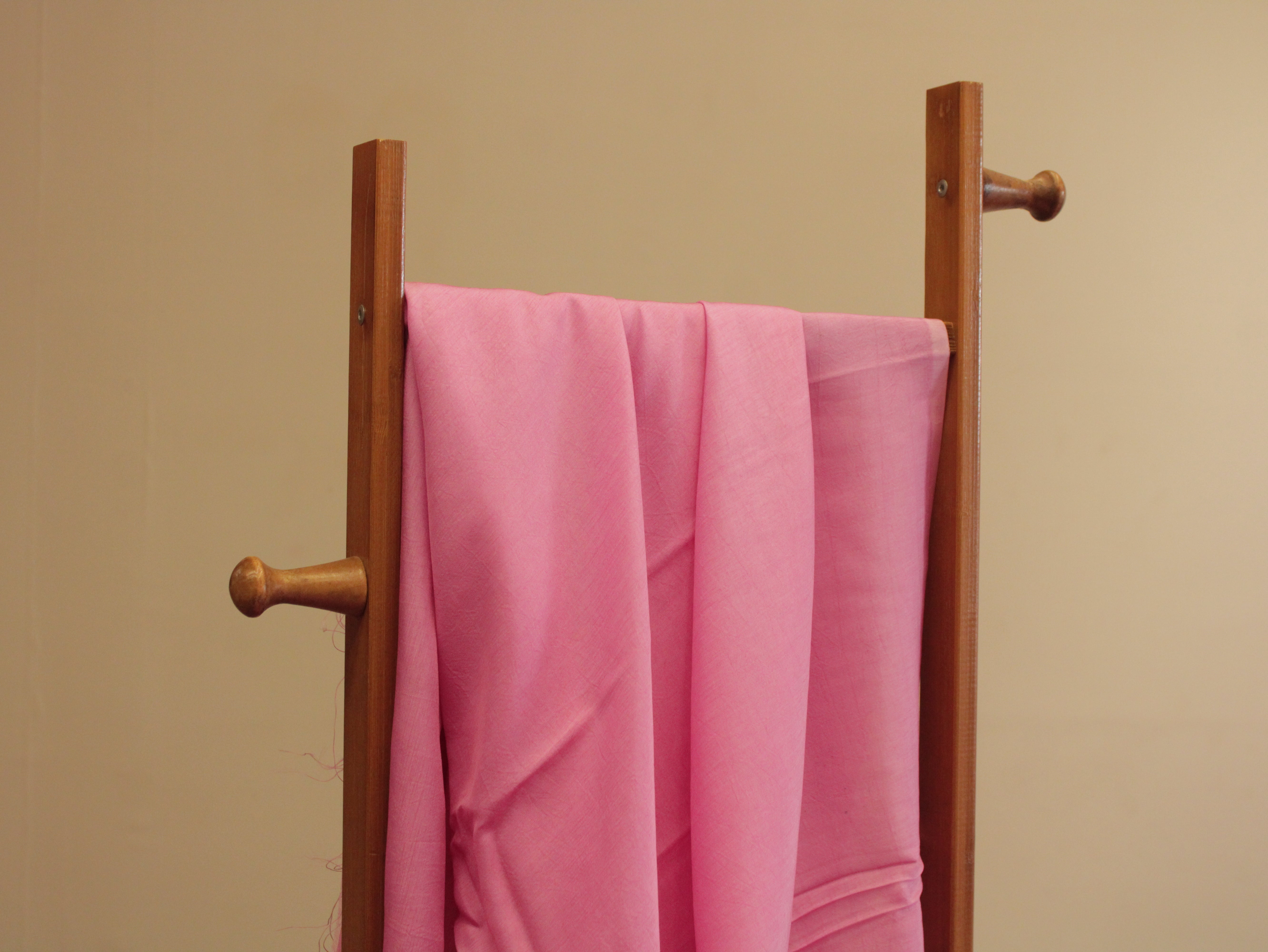 Plain dyed Muslin Silk Fabric - Onion Pink