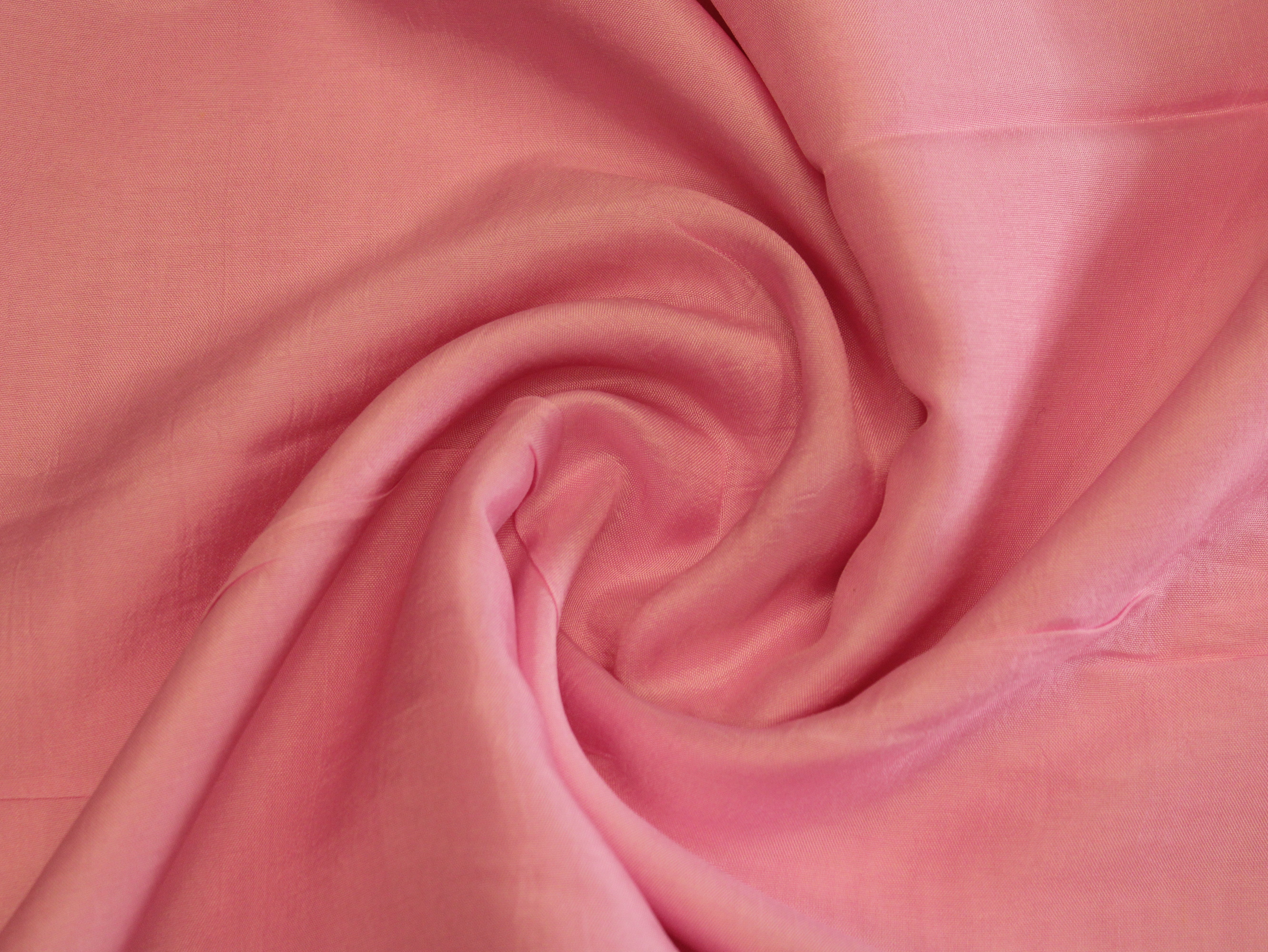 Plain dyed Muslin Silk Fabric - Light Pink