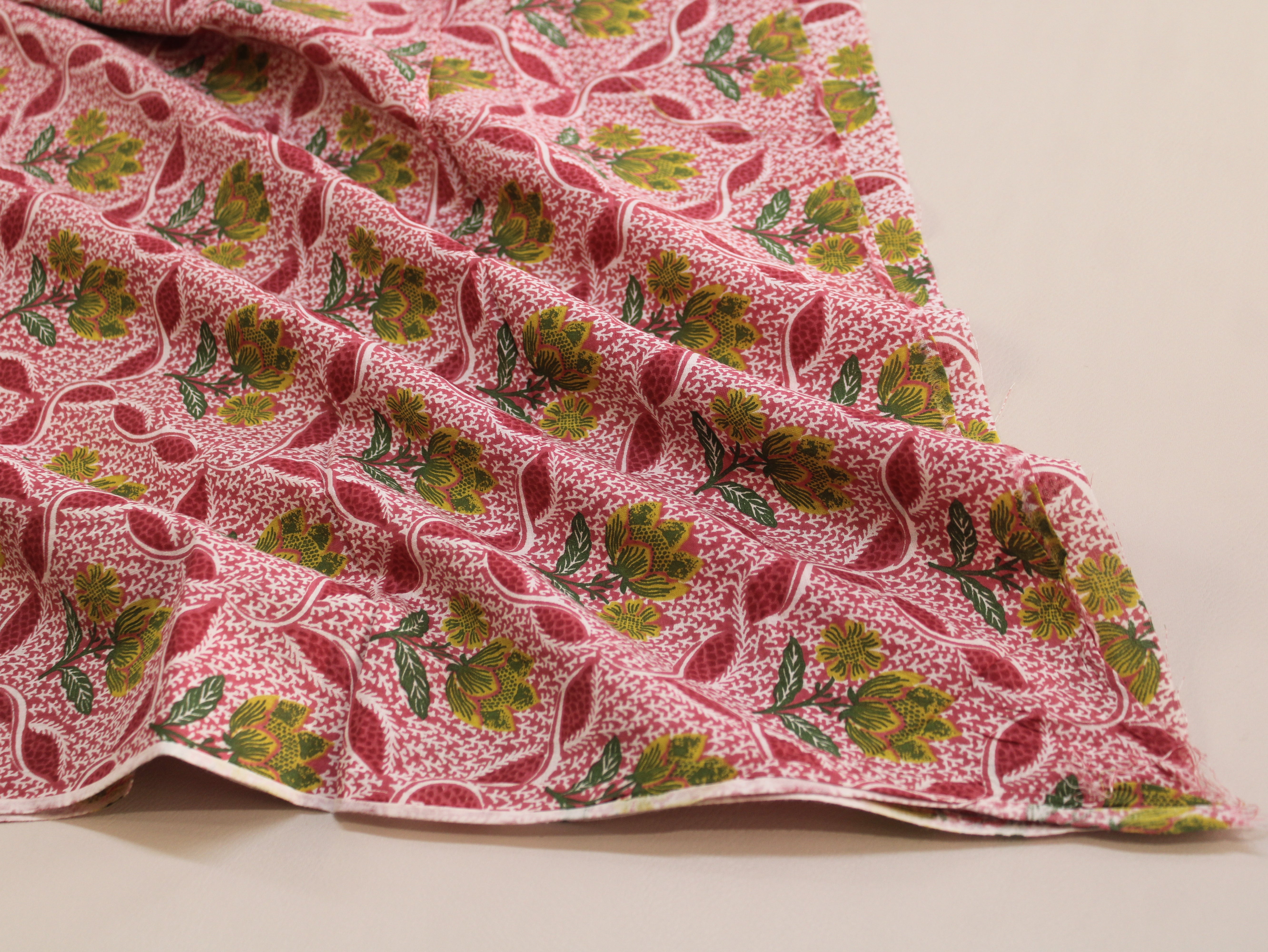 Tissu Imprimé Premium Pur Coton Laize 112 cm