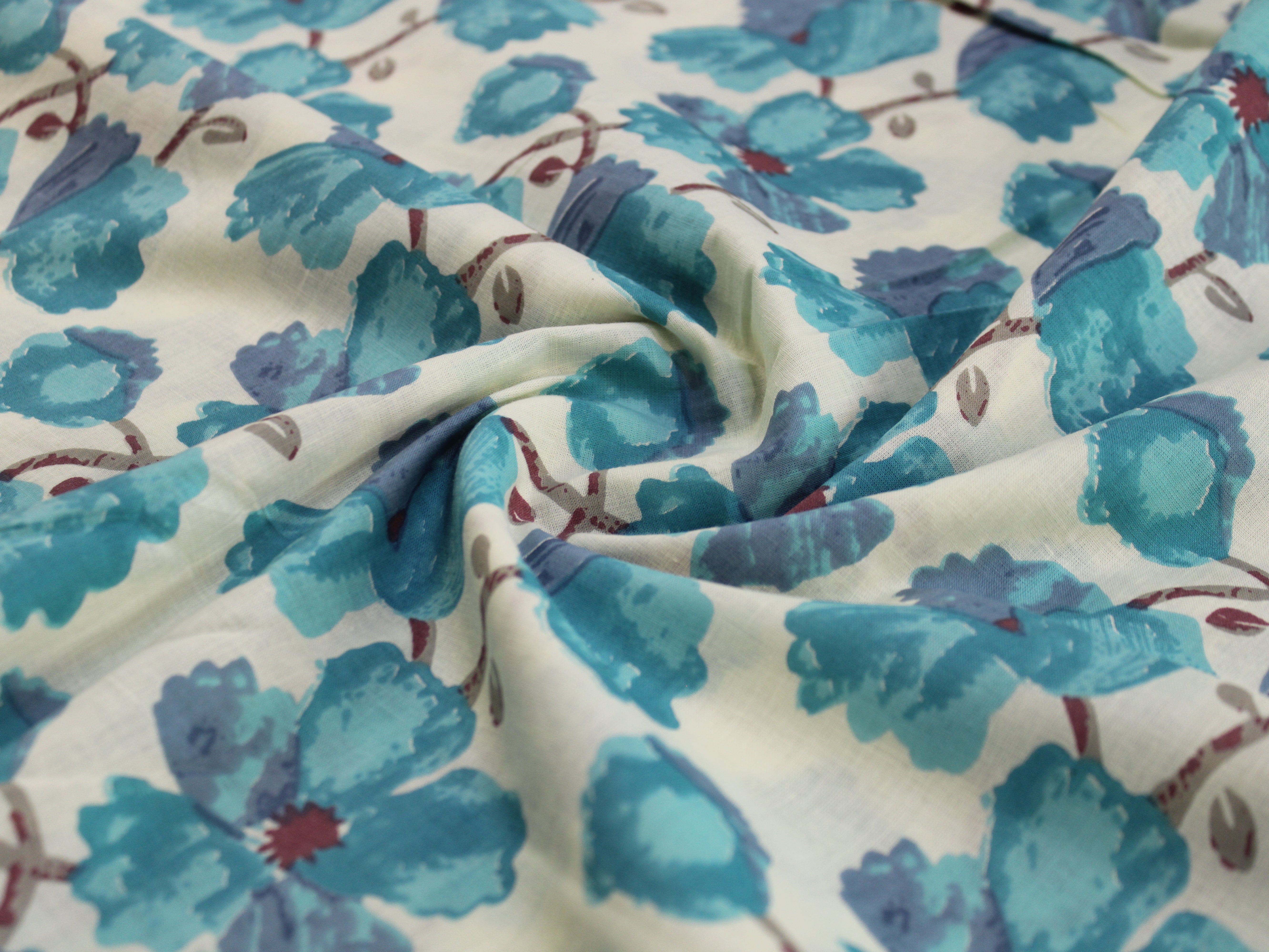 Tissu Imprimé Premium Pur Coton Laize 112 cm