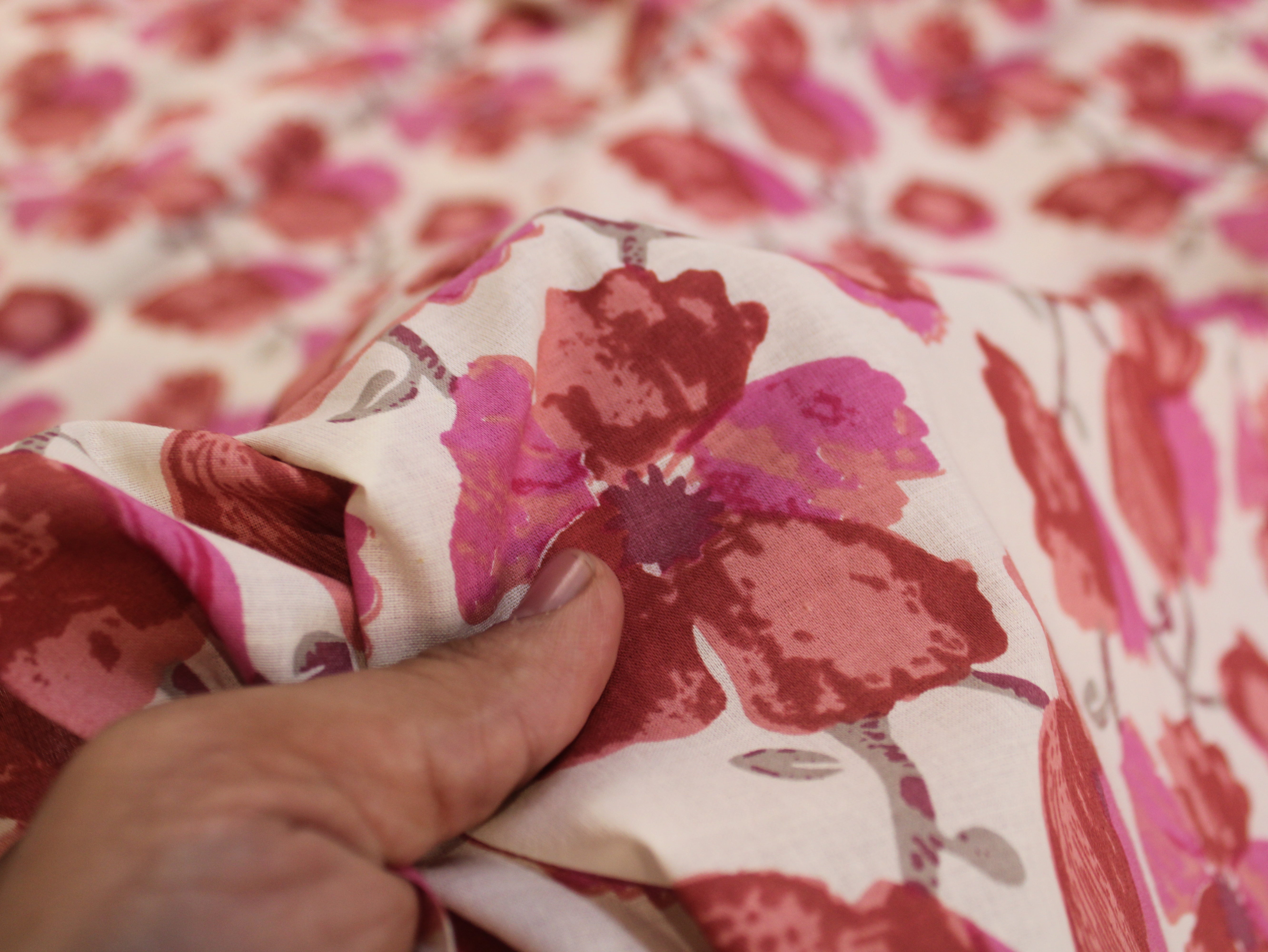 Tissu Imprimé Premium Pur Coton Laize 112 cm