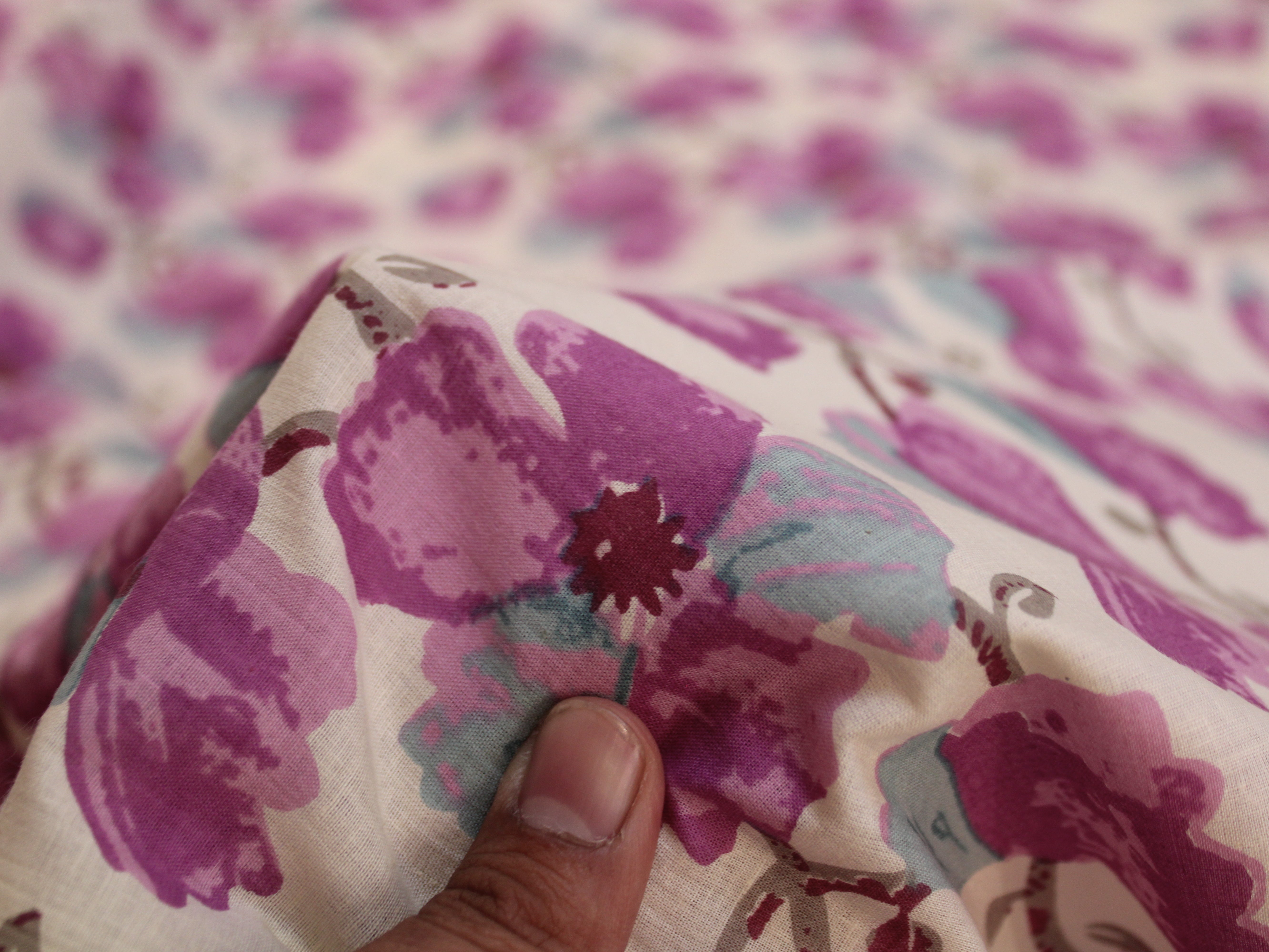 Tissu Imprimé Premium Pur Coton Laize 112 cm