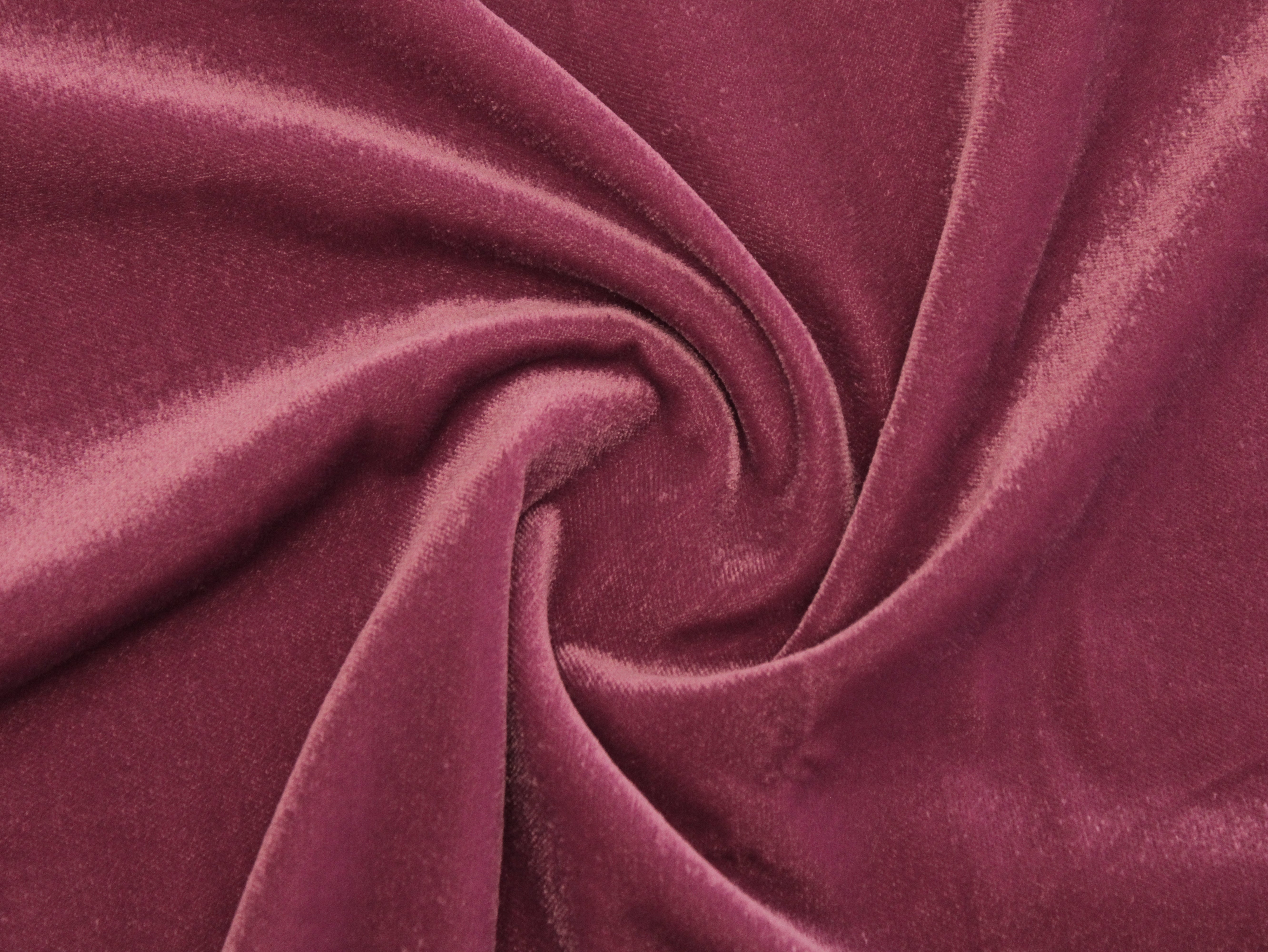 Premium Plain Micro Velvet Fabric - Onion