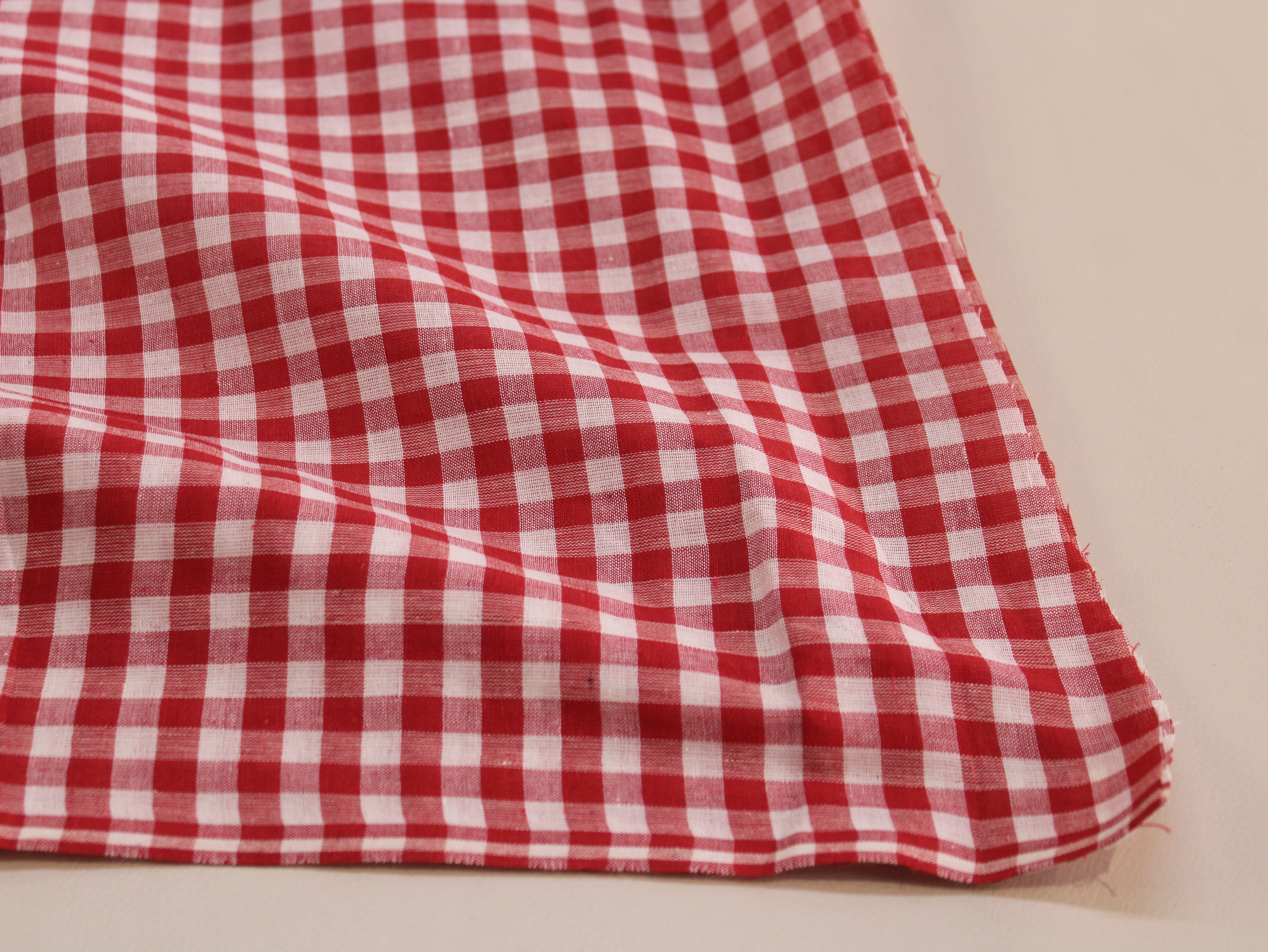 Tissu Seersucker Pur Coton Lavé Qualité 44 Pouces | Seersucker À Carreaux