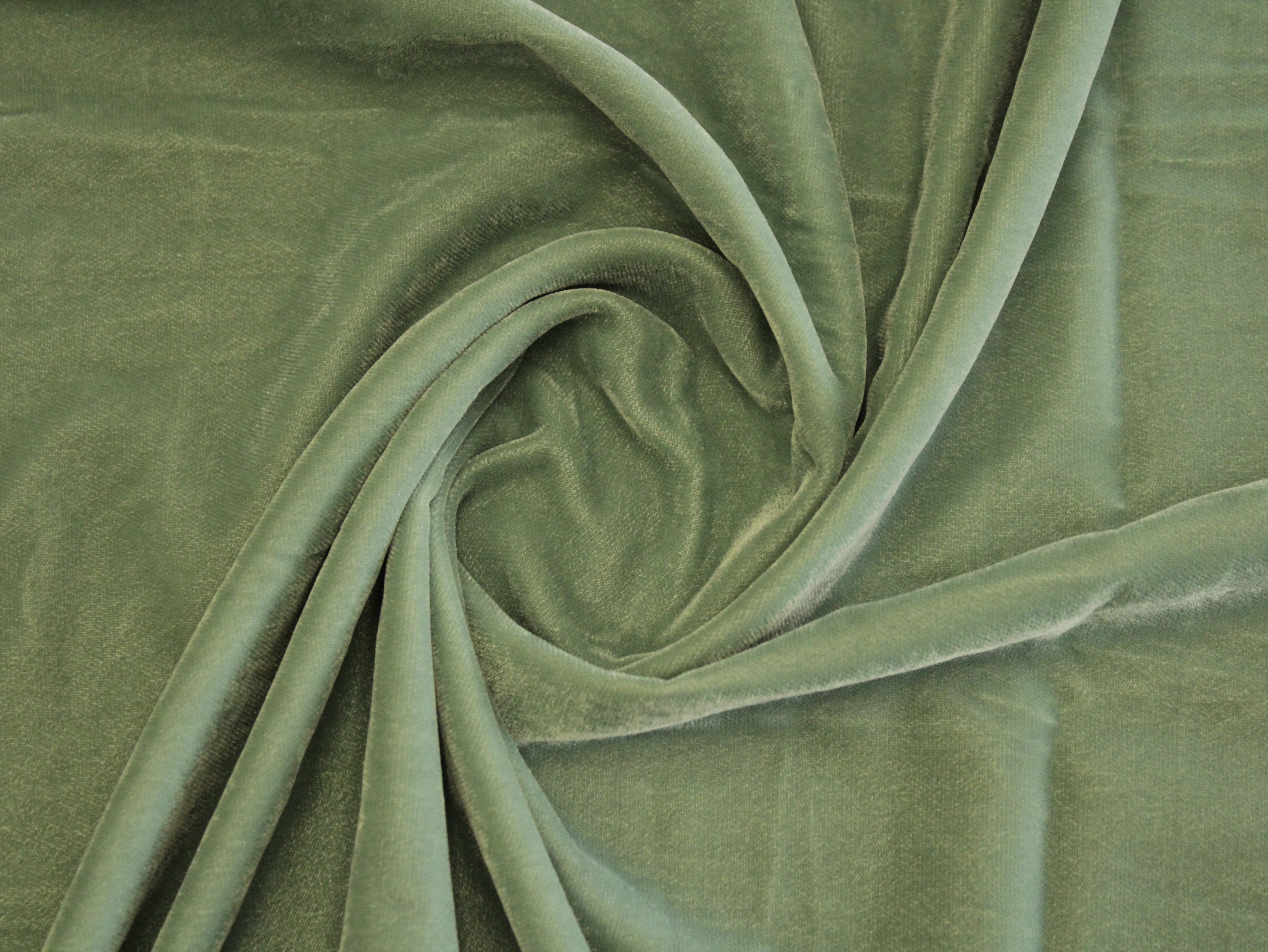 Premium Plain Micro Velvet Fabric - Pastel Blue