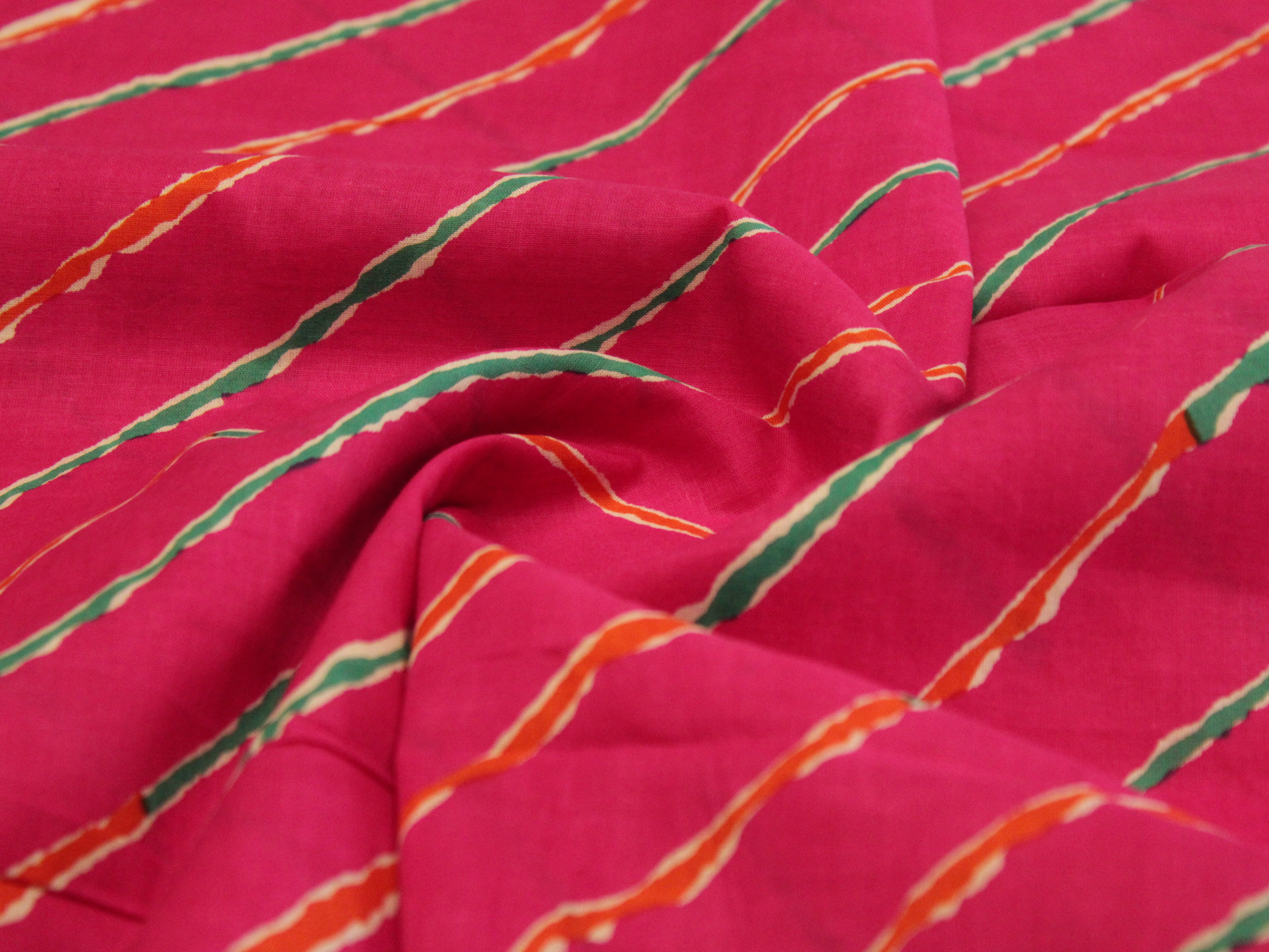 M'You Look X Banarasi Bandhini Brocade Fabric - White Dyeable