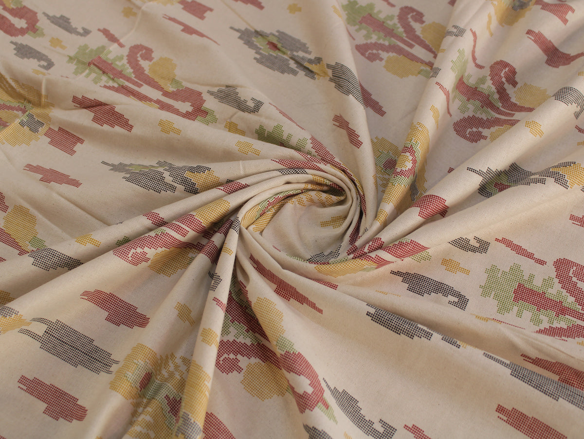 Tissu Imprimé Premium Pur Coton Laize 112 cm