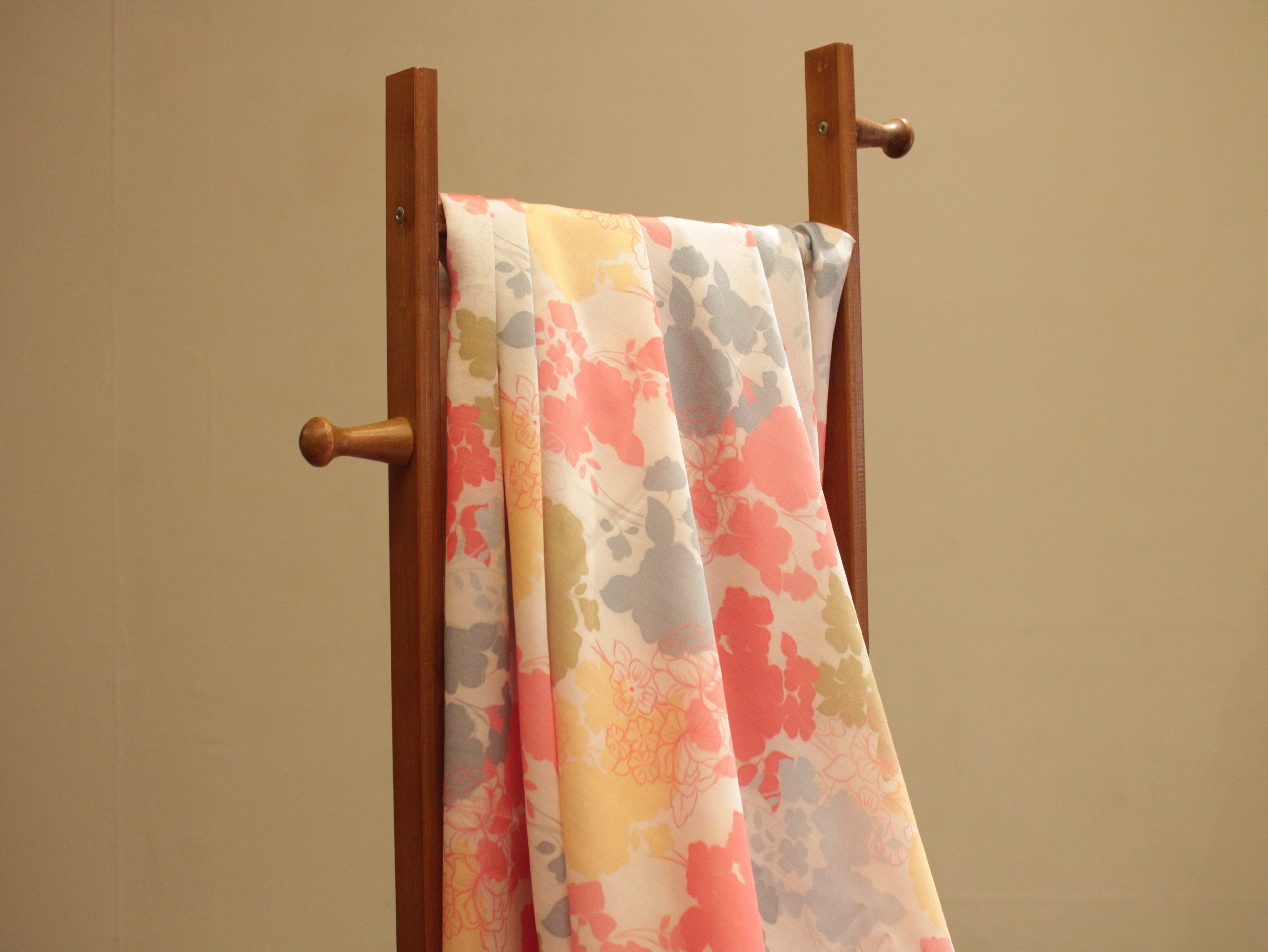 Premium Pure Satin Linen Digital Printed Fabric