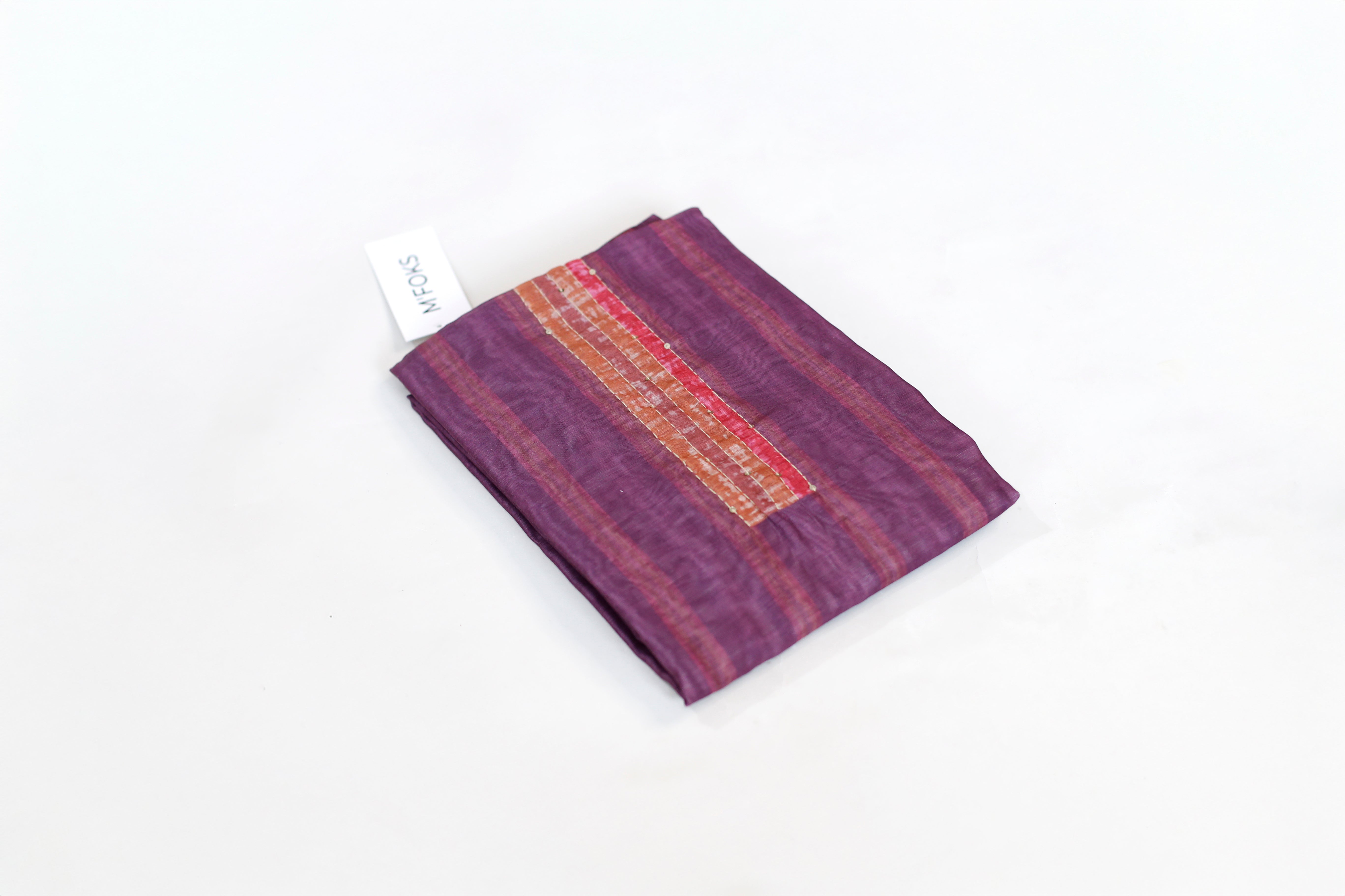 Chanderi Digital Print Unstitched Suit with Dupatta - M'Foks