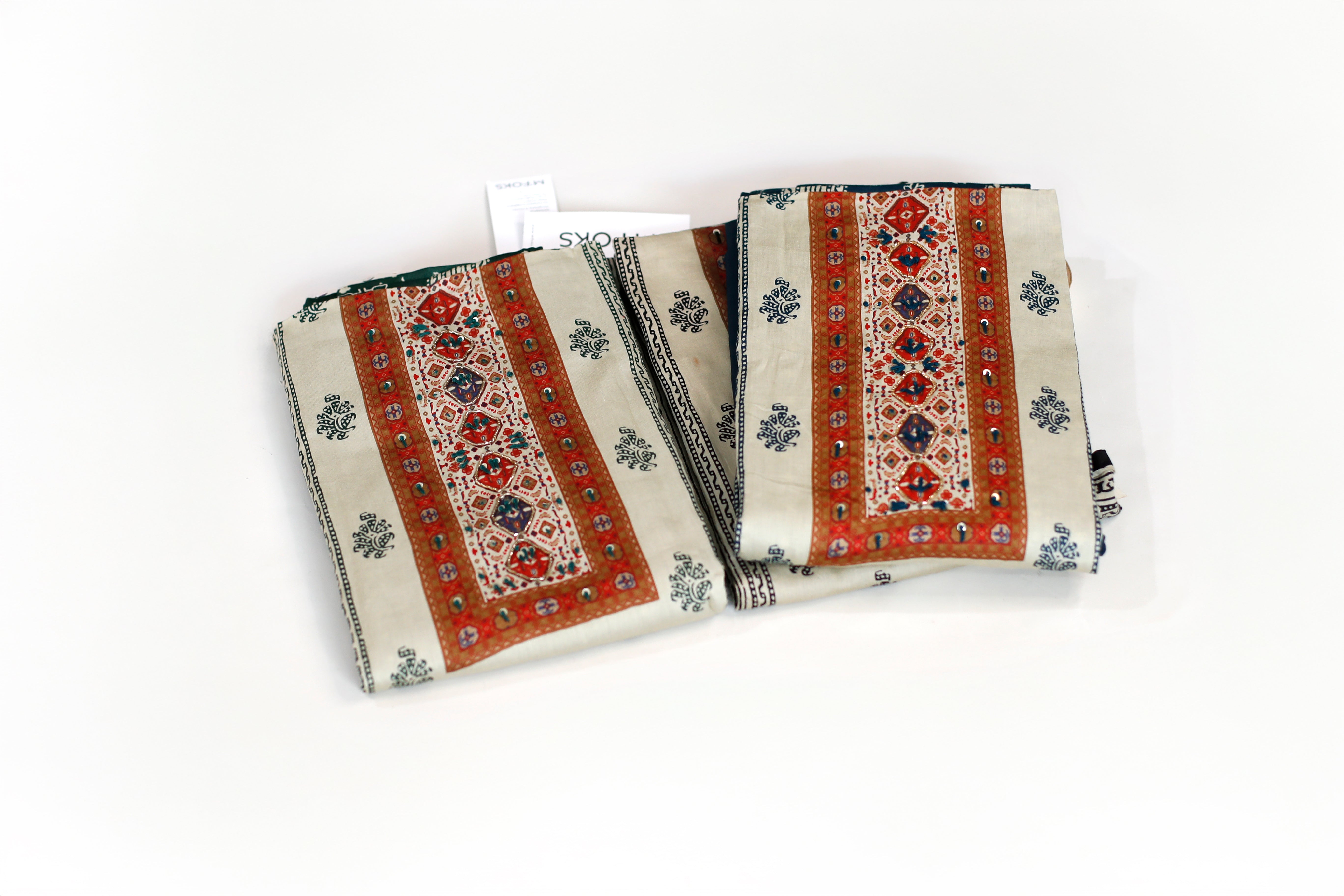 Giza Cotton Unstitched Suit Set - M'Foks