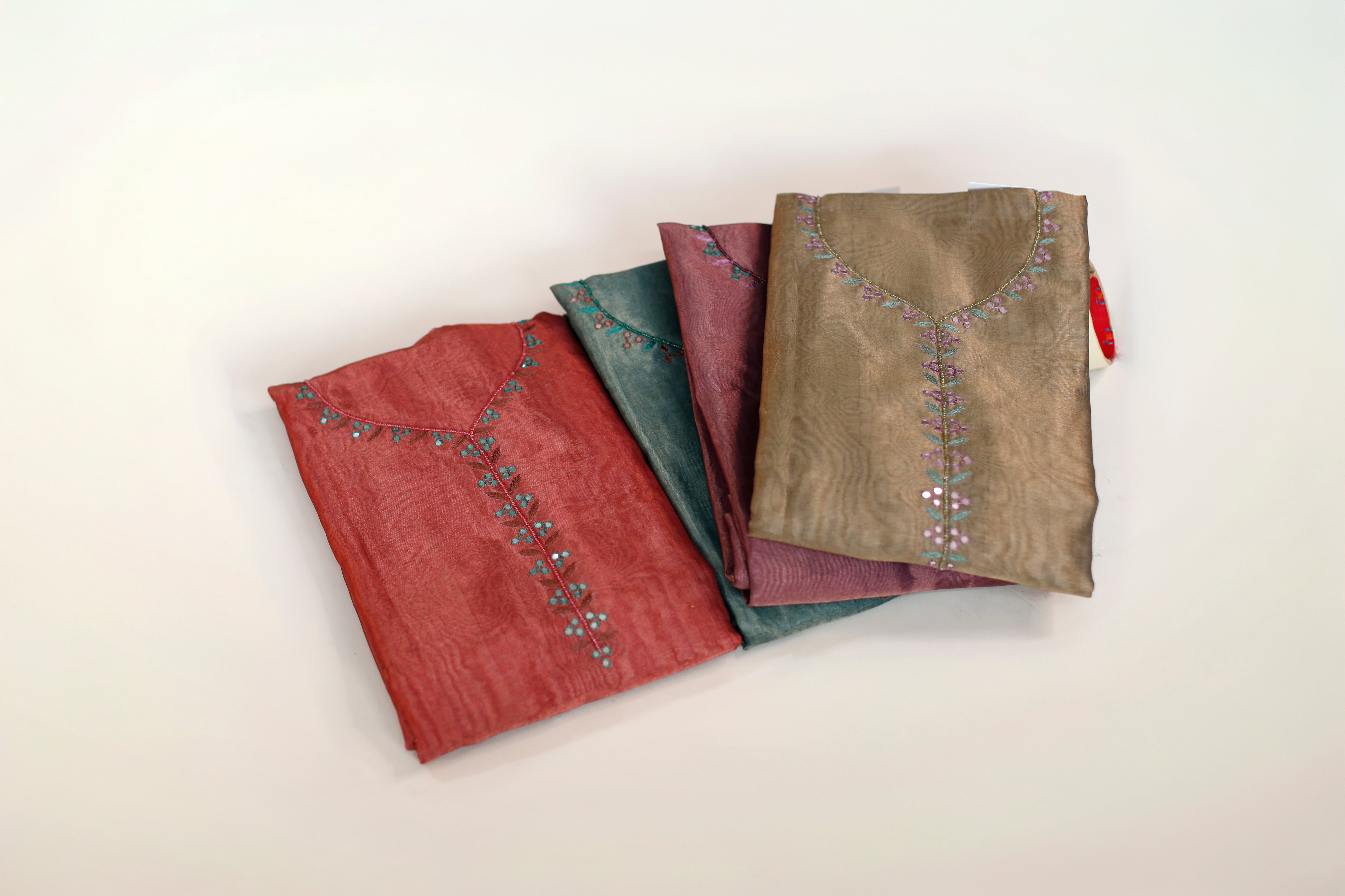 Tissue Digital Print Unstitched Suit with Dupatta - M'Foks