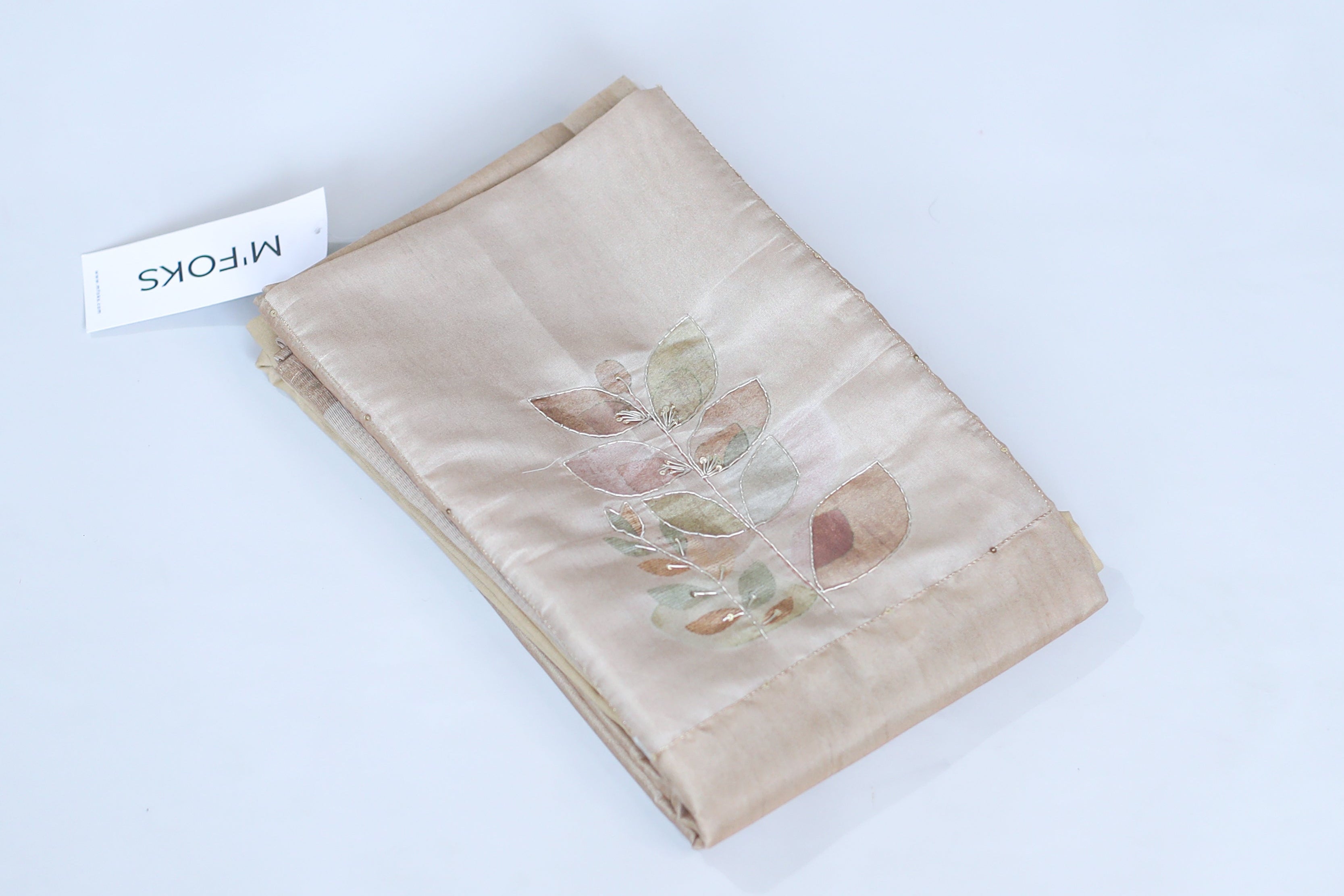 Tissue Silk Digital Printed Suit Set with Minimal Work