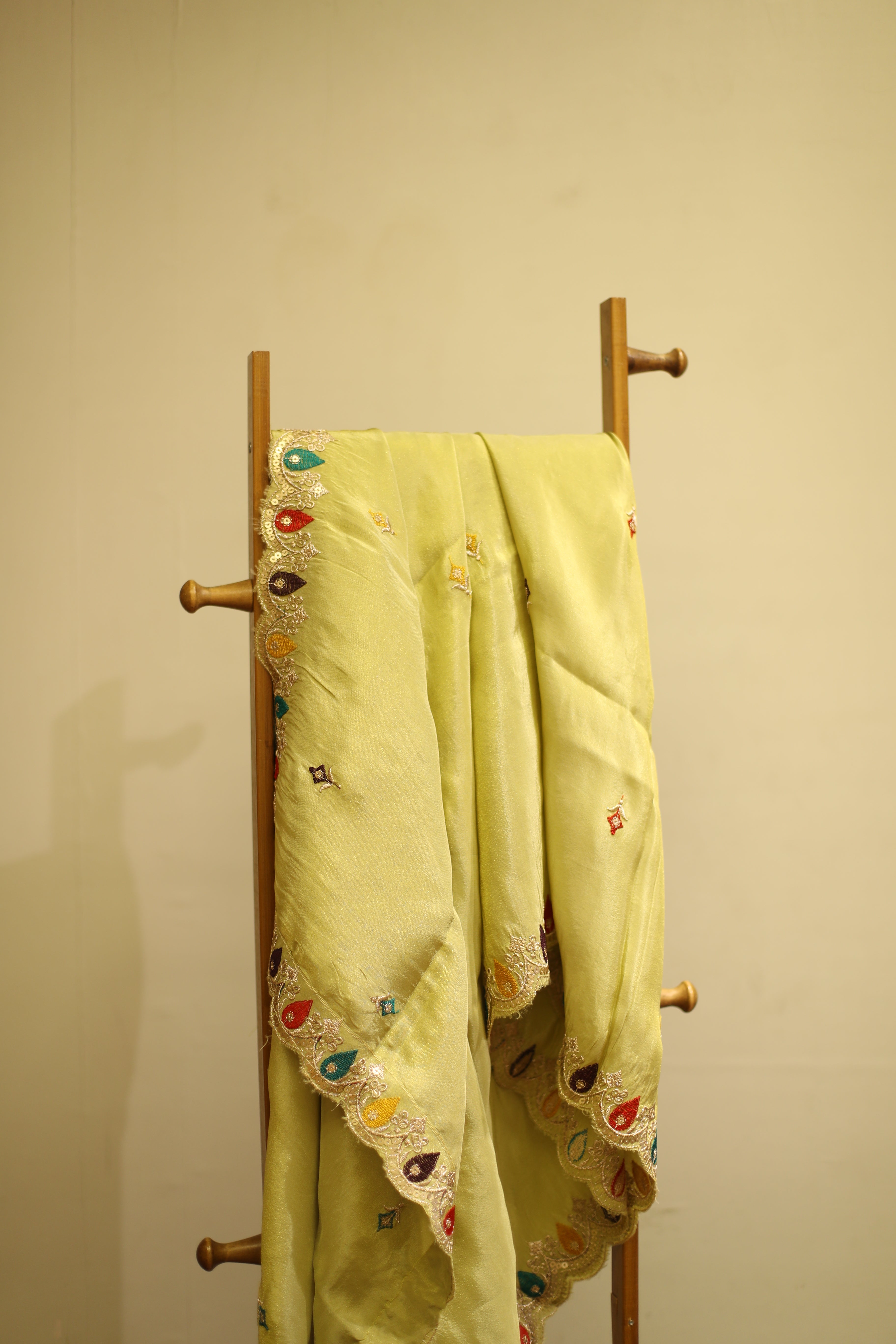 Tissue Zari Woven Work Dupatta