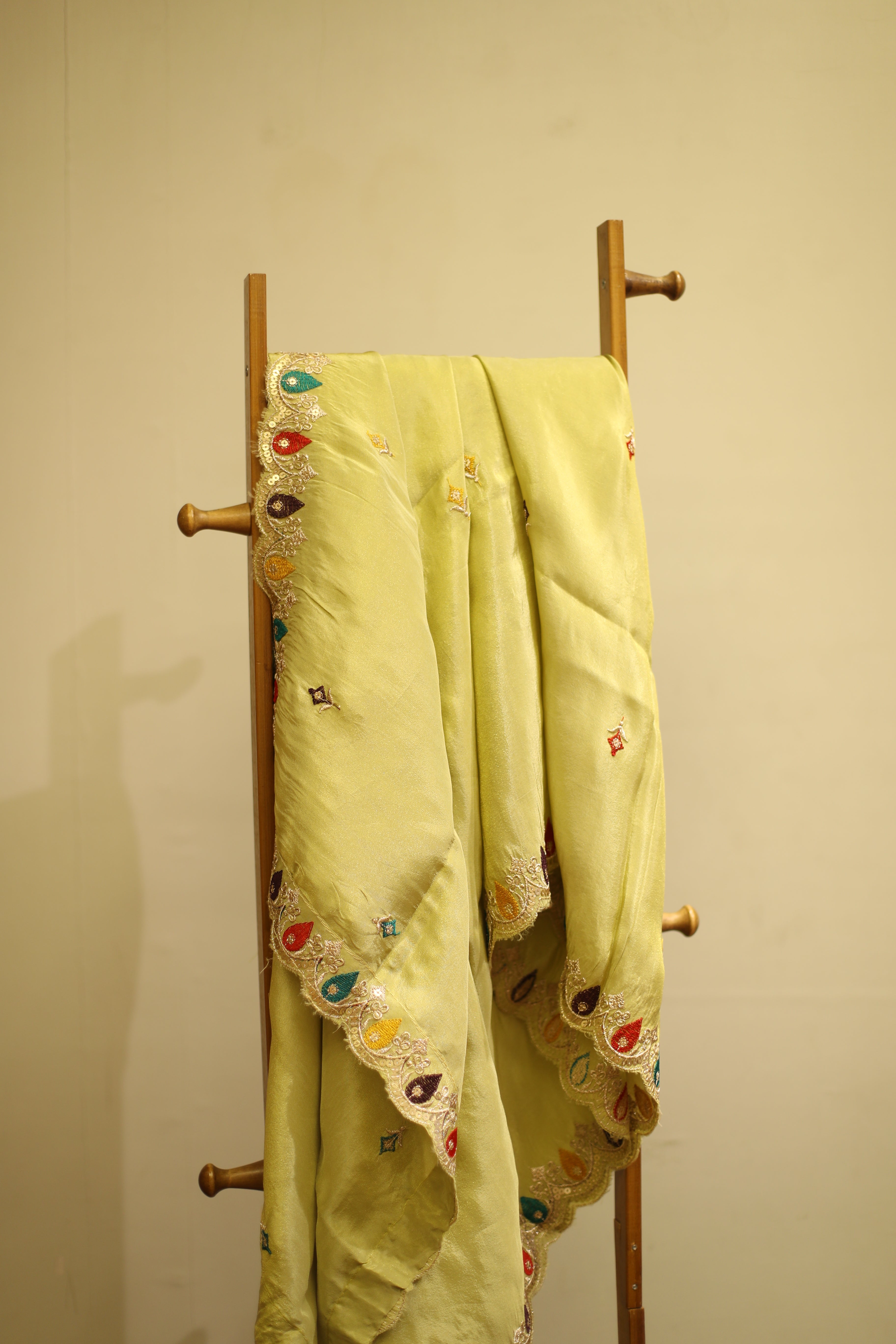 Tissue Zari Woven Work Dupatta