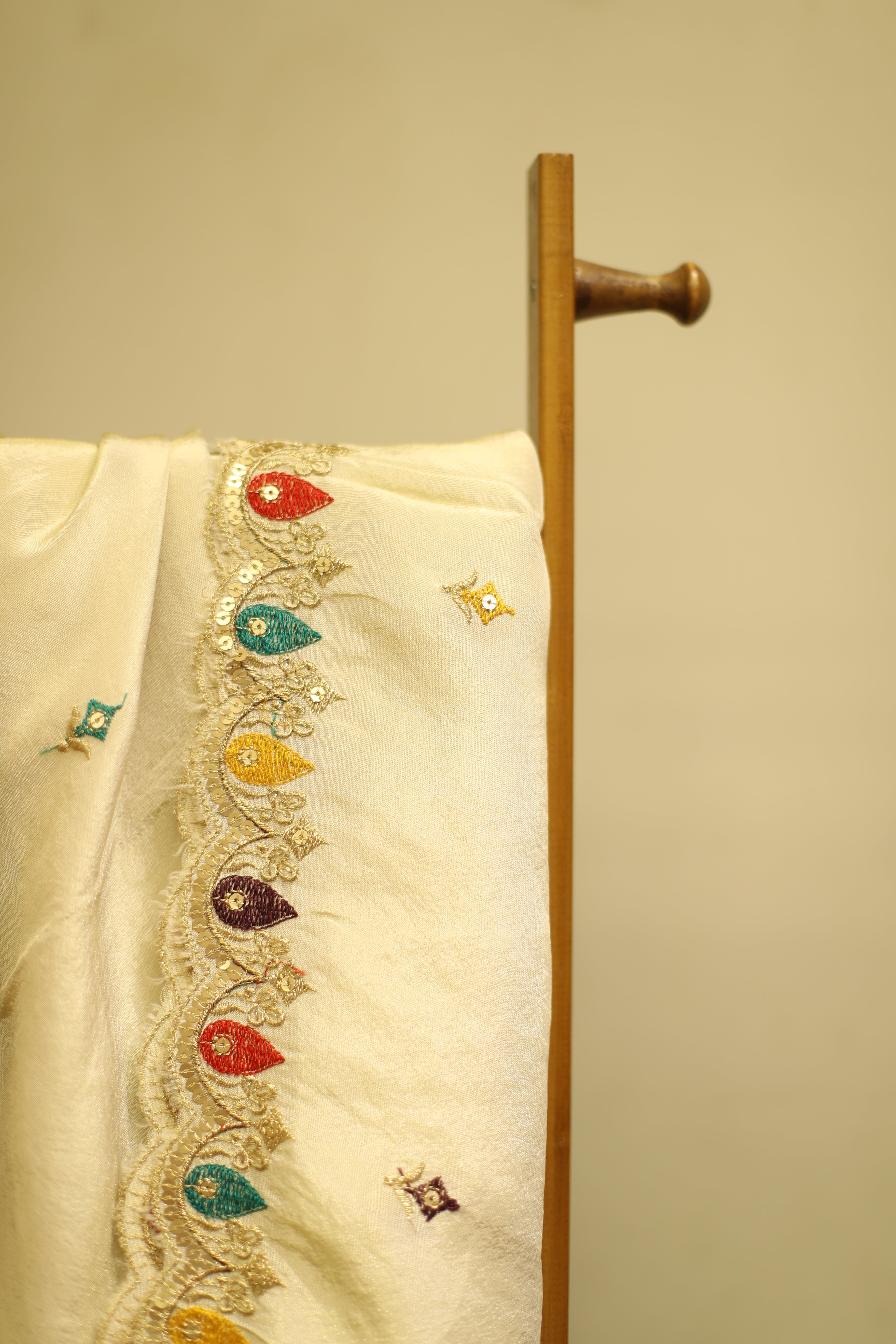 Tissue Zari Woven Work Dupatta