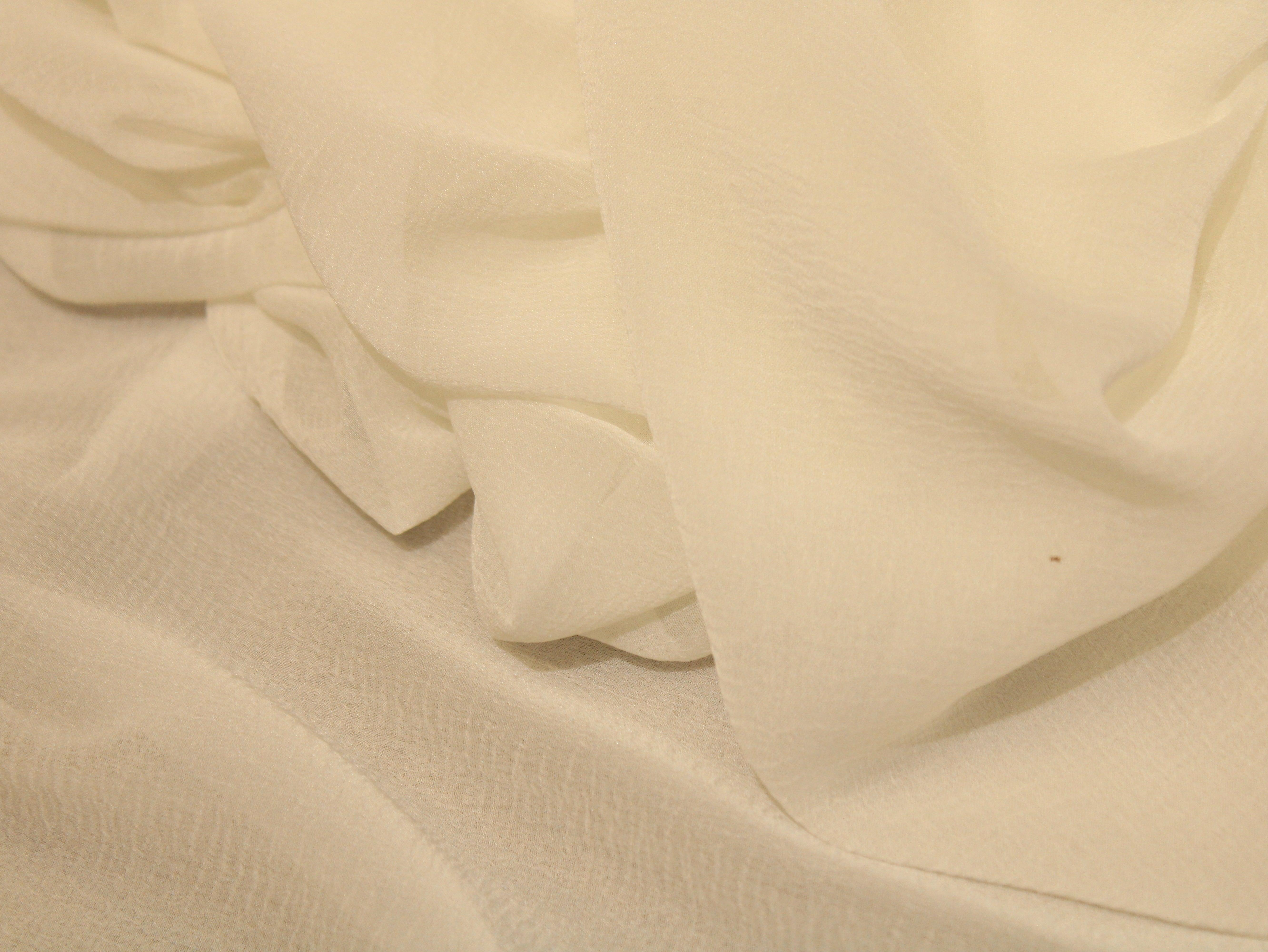 Dyeable Pure Chiffon Fabric - M'Foks