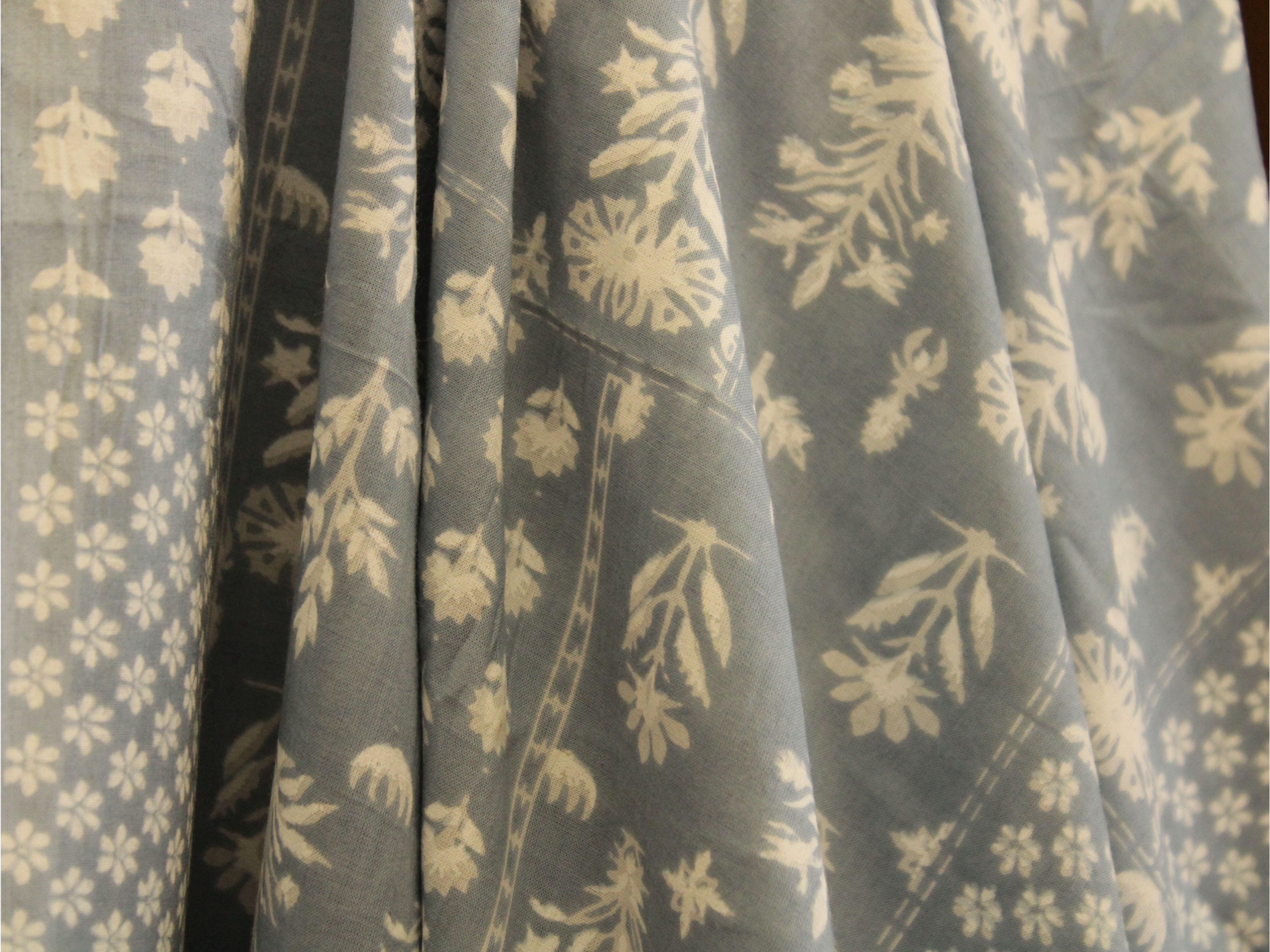 Euphoric - Cotton Block Printed Fabric by M'Foks - M'Foks