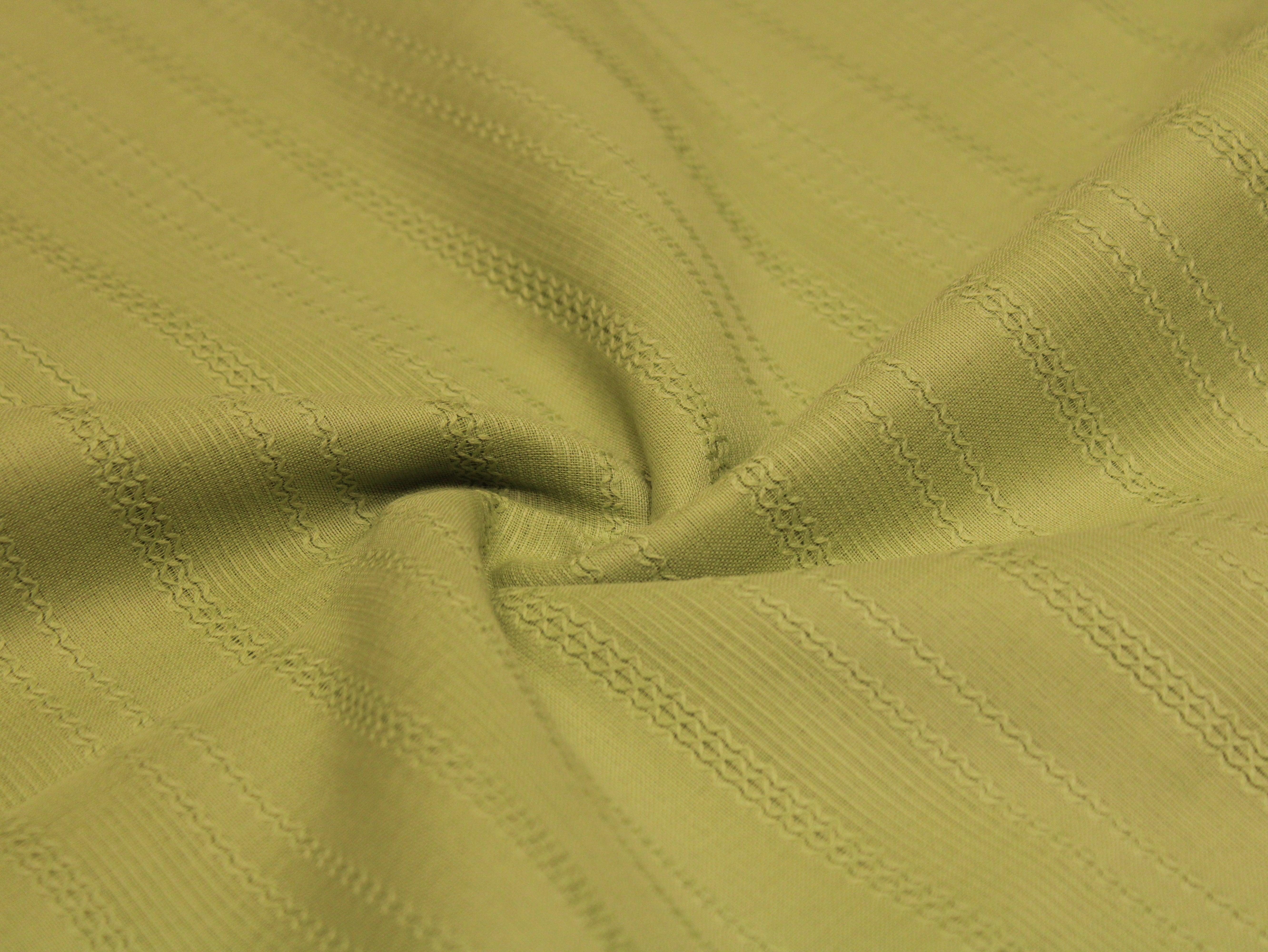 Knitted Woven Cotton Fabric - Pista - M'Foks