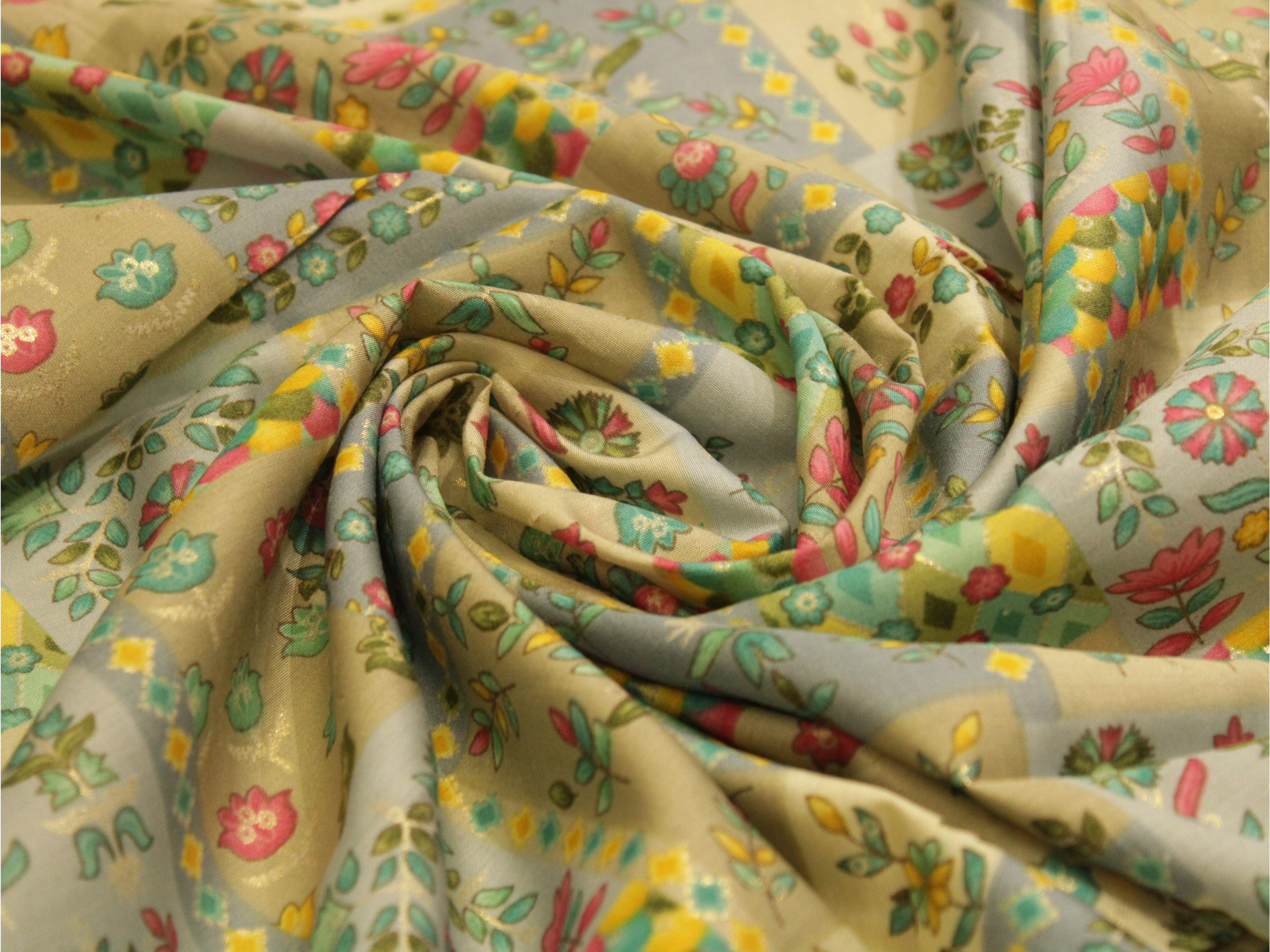 Cotton Silk / Muslin Silk Fabric at Rs 65.01/meter, Silk Blend Fabric in  Surat