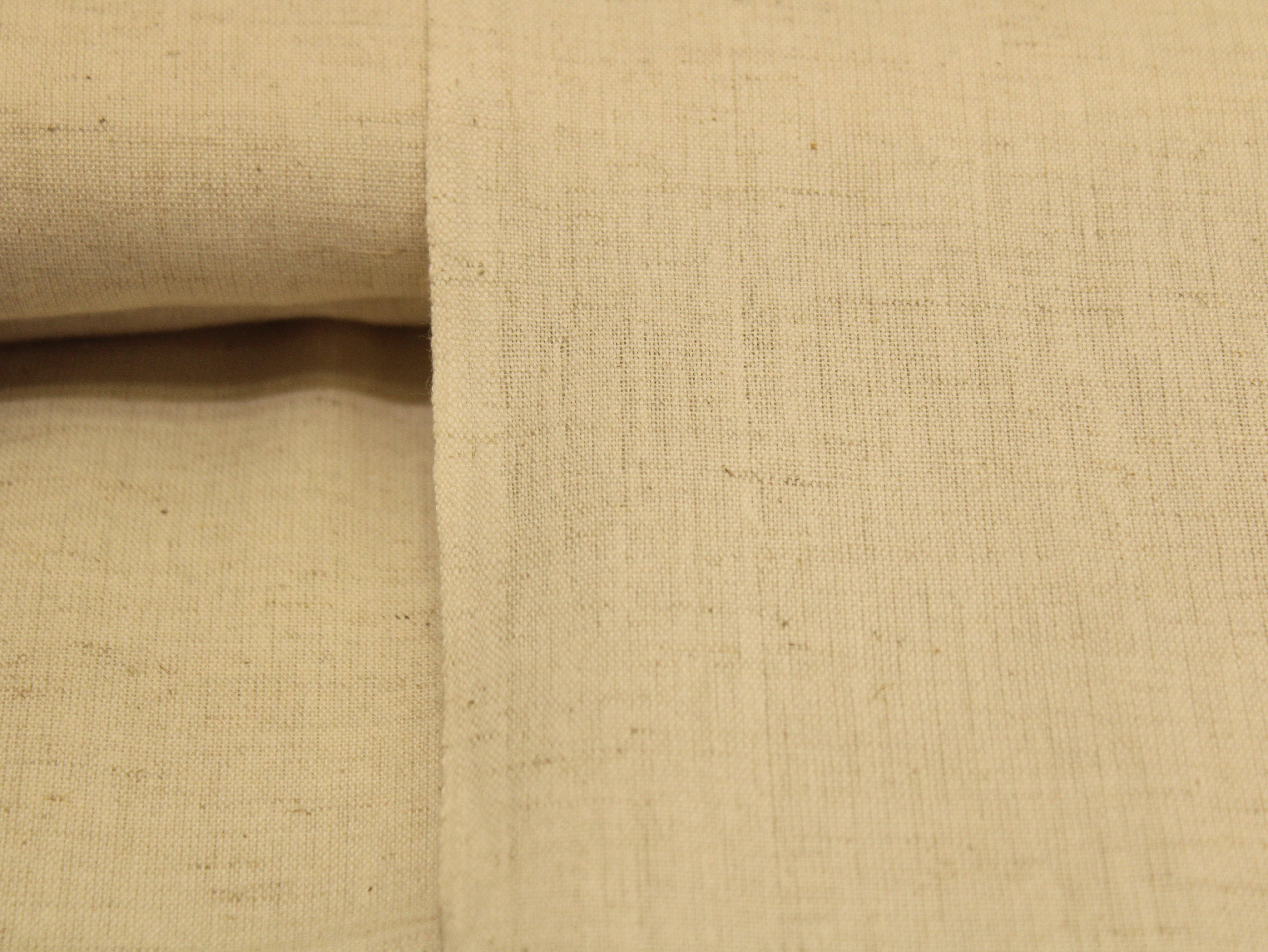 Natural Khadi Cotton Woven Dyeable Fabric - M'Foks