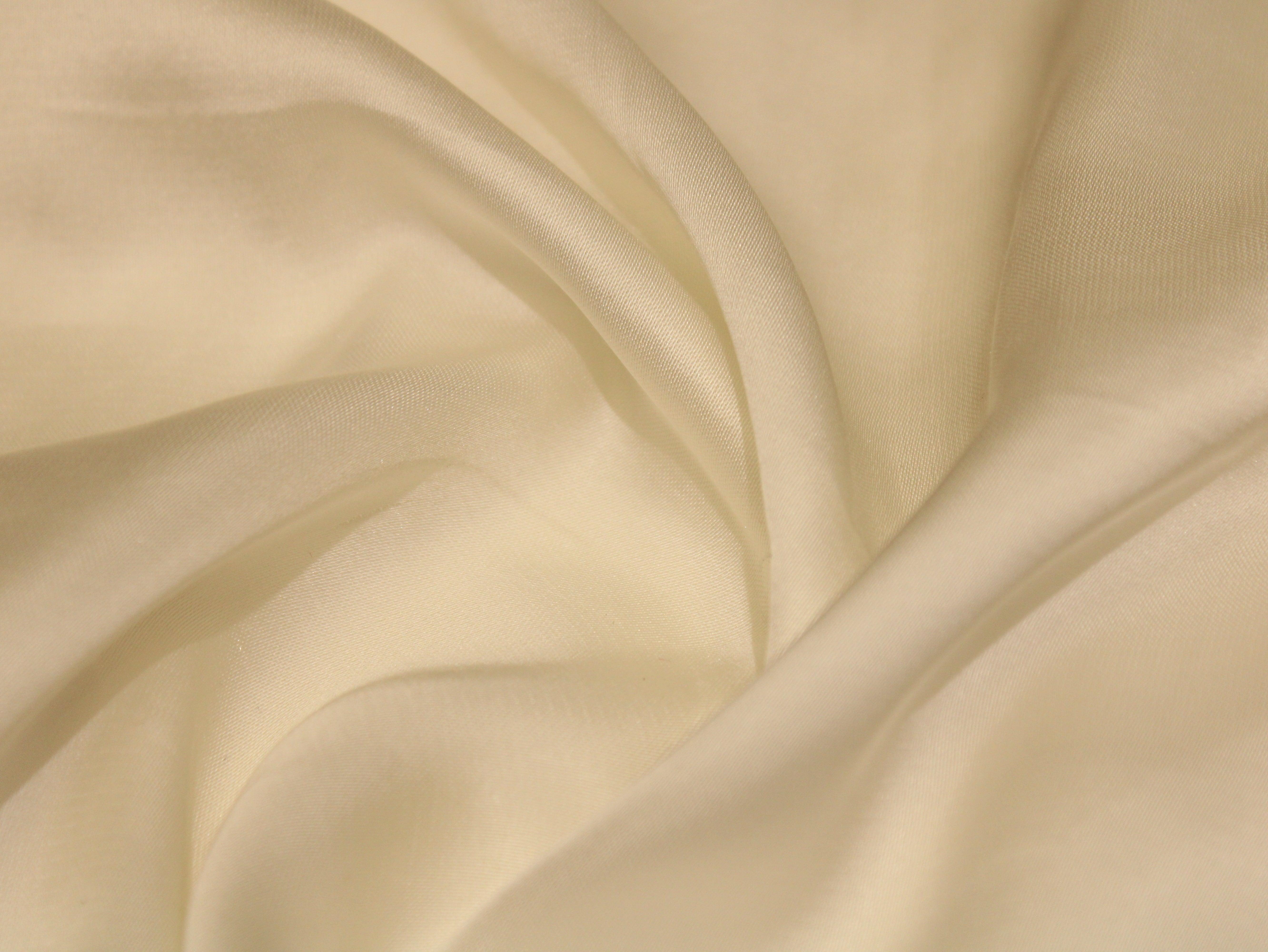 Plain White Dyeable Modal Silk Fabric - M'Foks