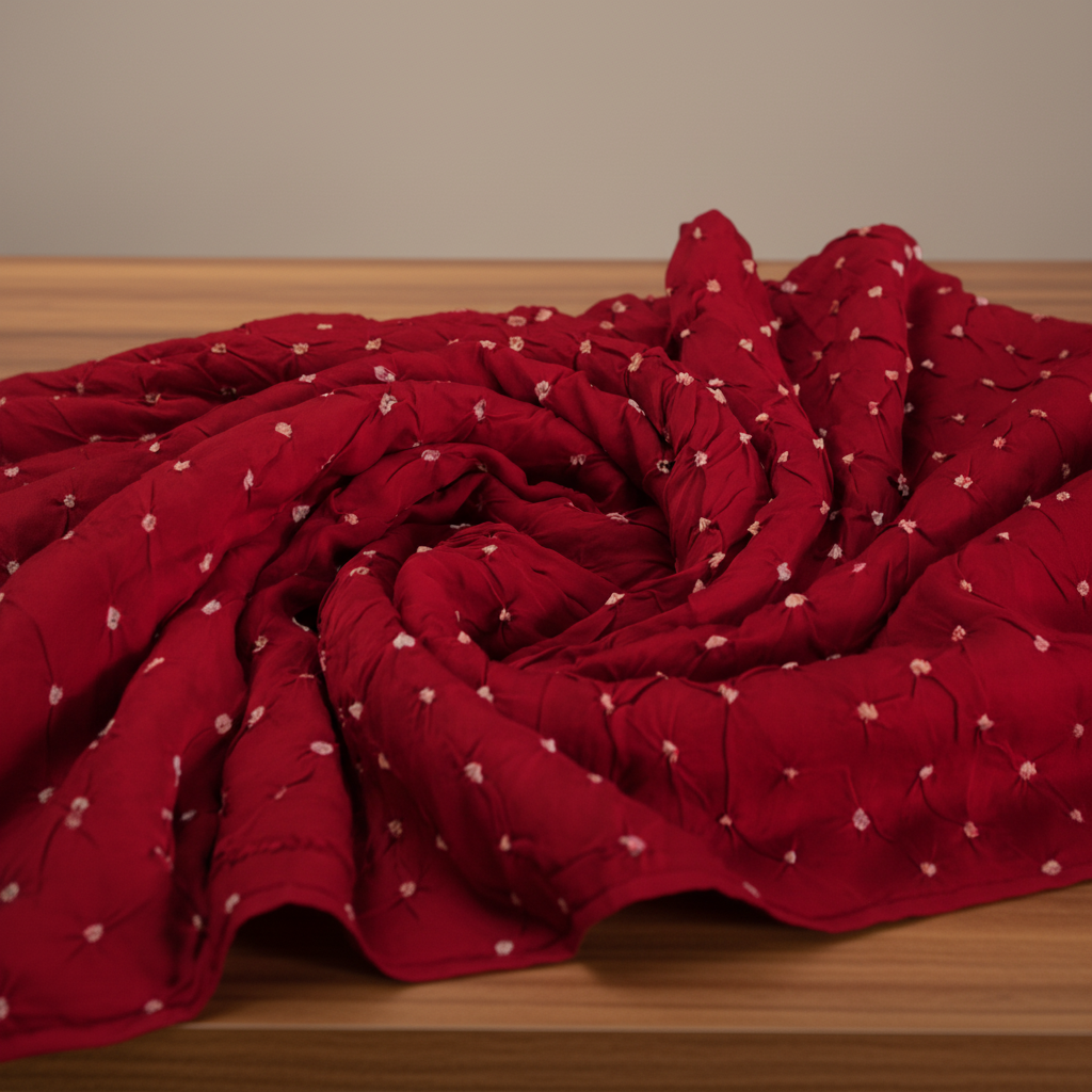 Pure Modal Red Bandhej