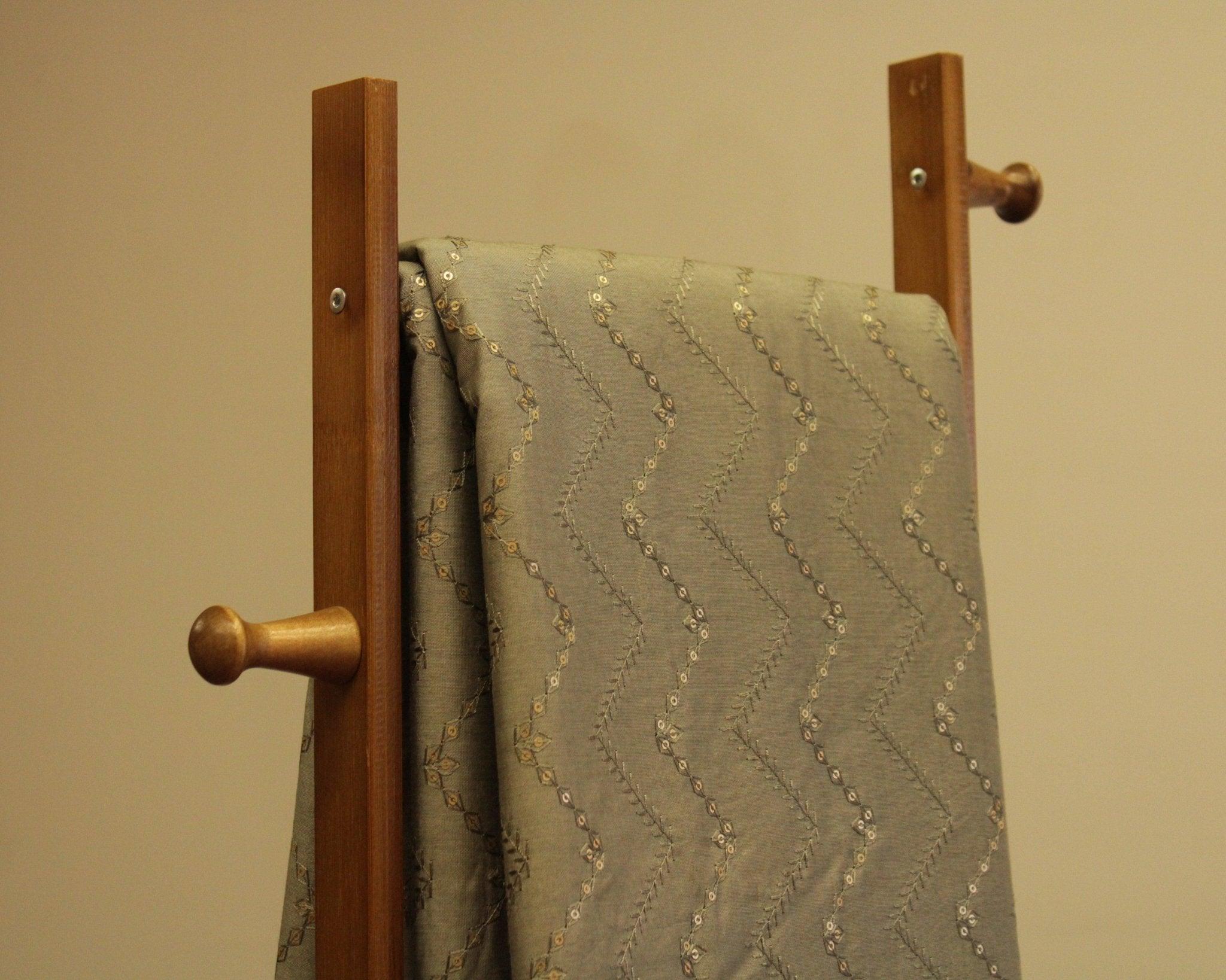 Chanderi Silk Sequin Work Fabric - M'Foks