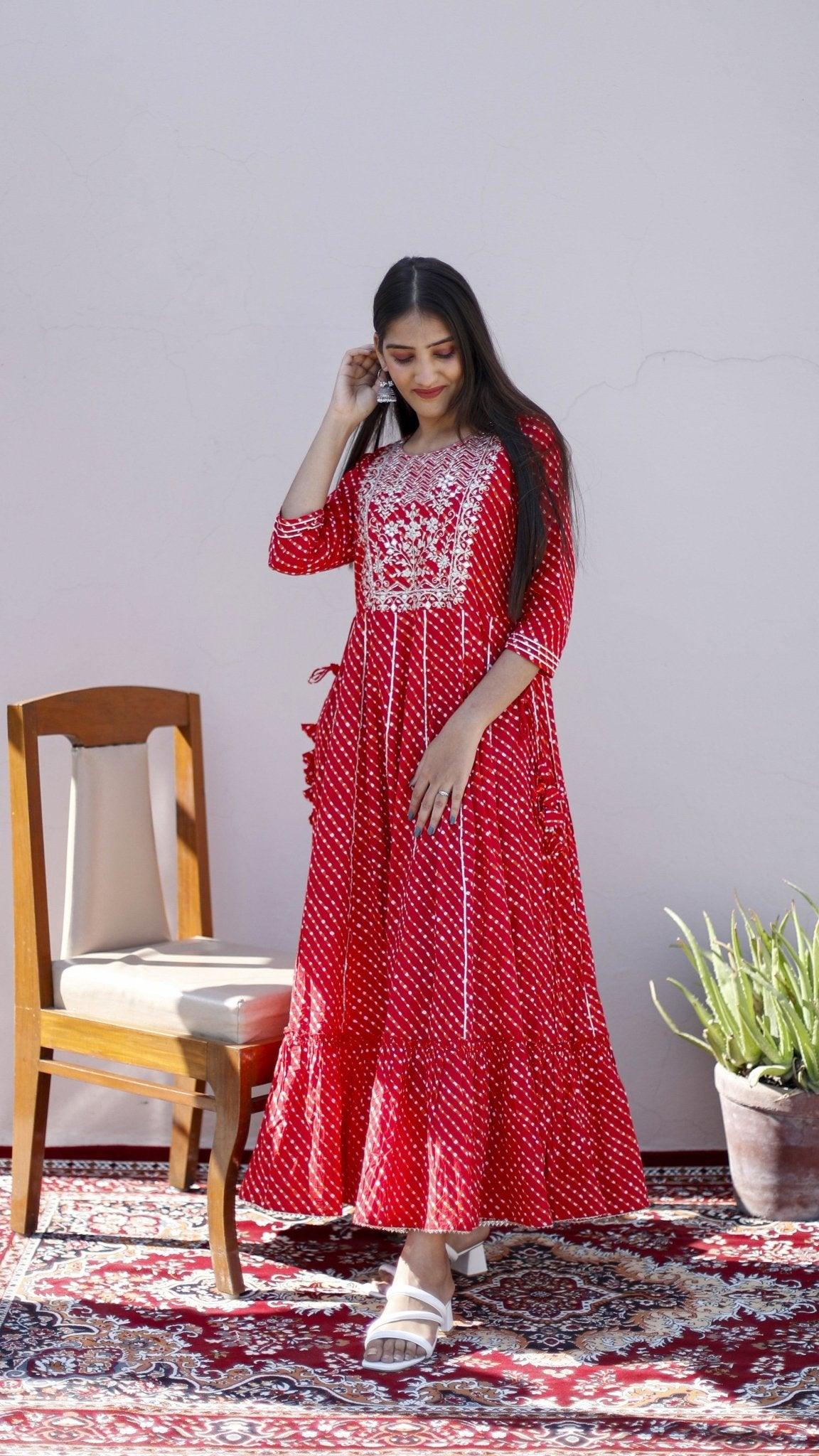 One piece dress anarkali online