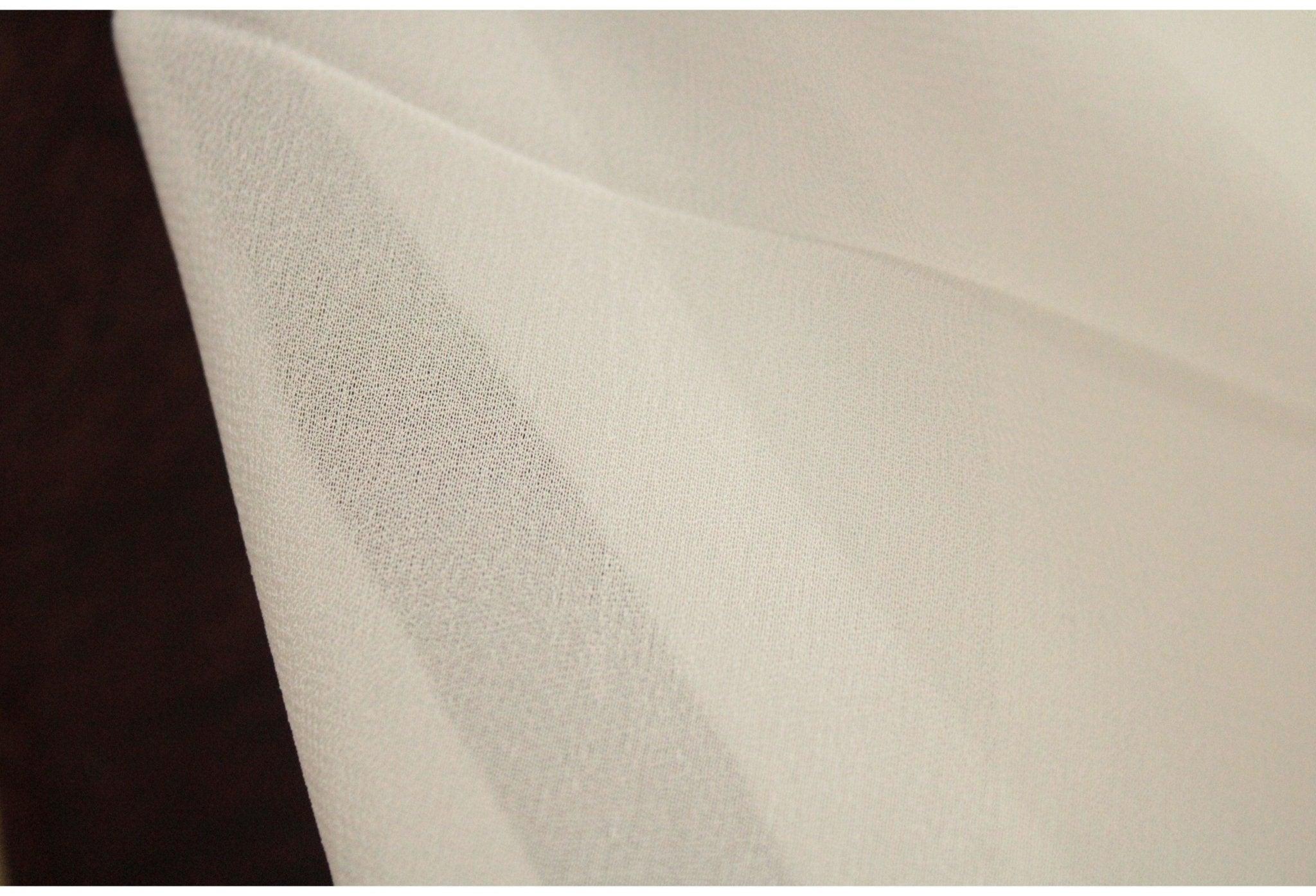 Dyeable Pure Bemberg Georgette Fabric - M'Foks